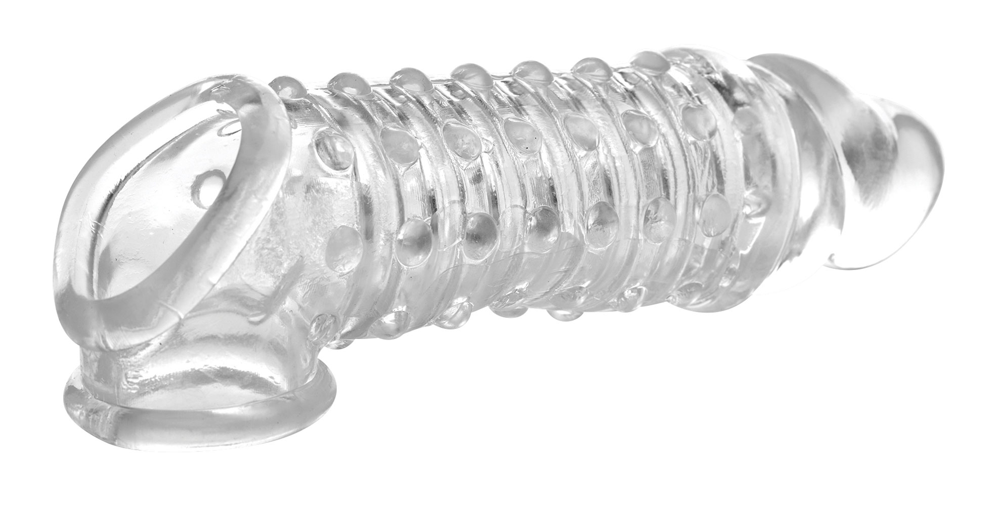 . inch penis enhancer sleeve clear 