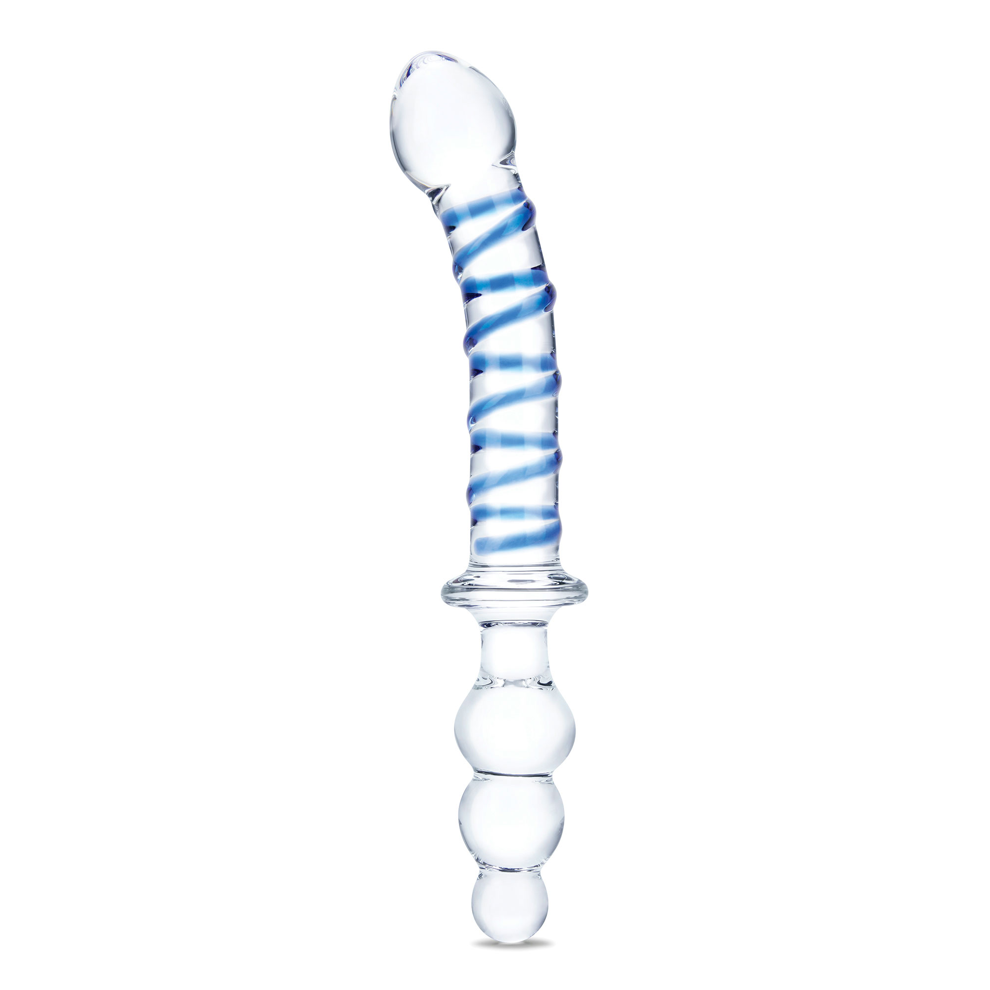 inch twister dual ended dildo clearblue 