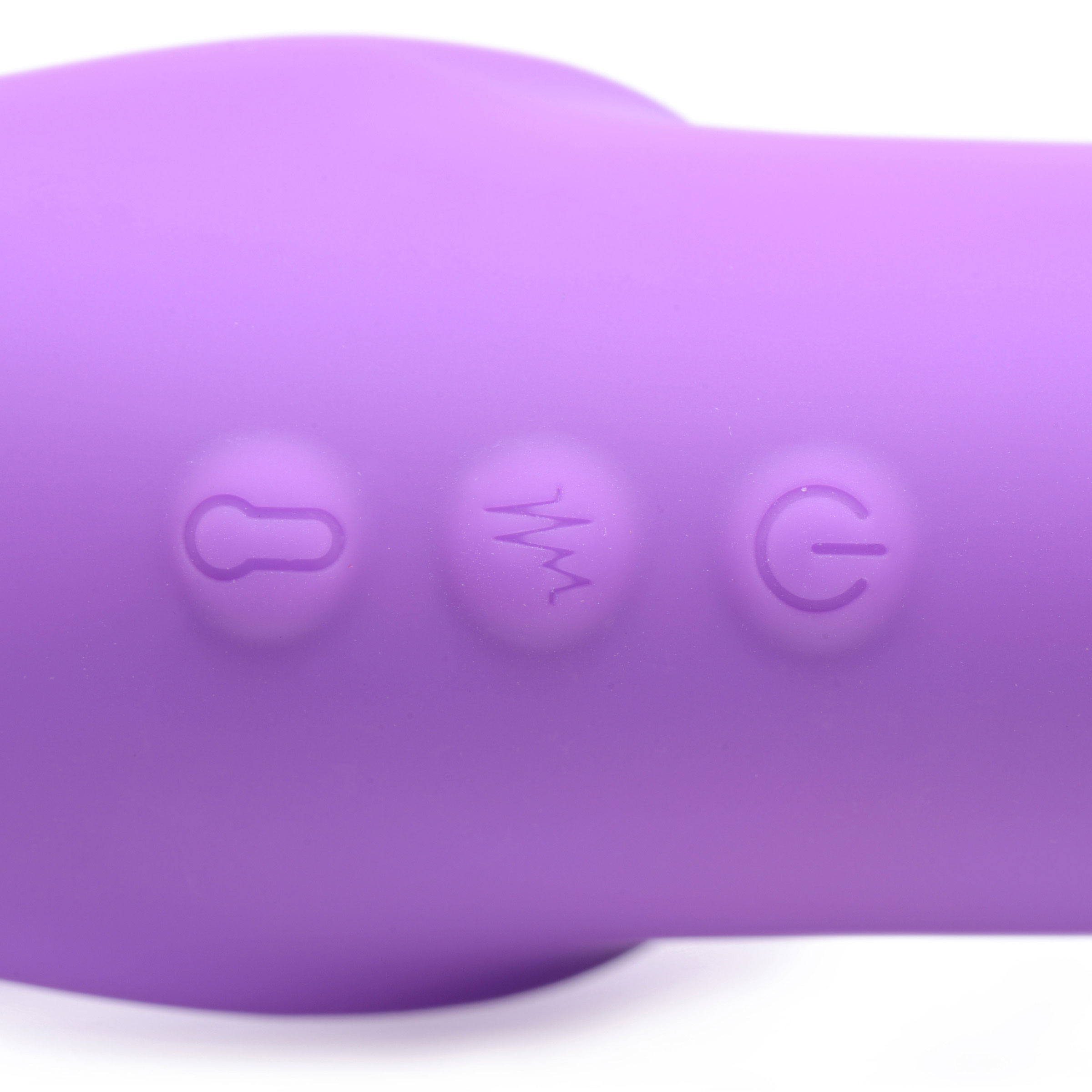 x ergo  fit g pulse inflatable and vibrating  strapless strap  on purple 