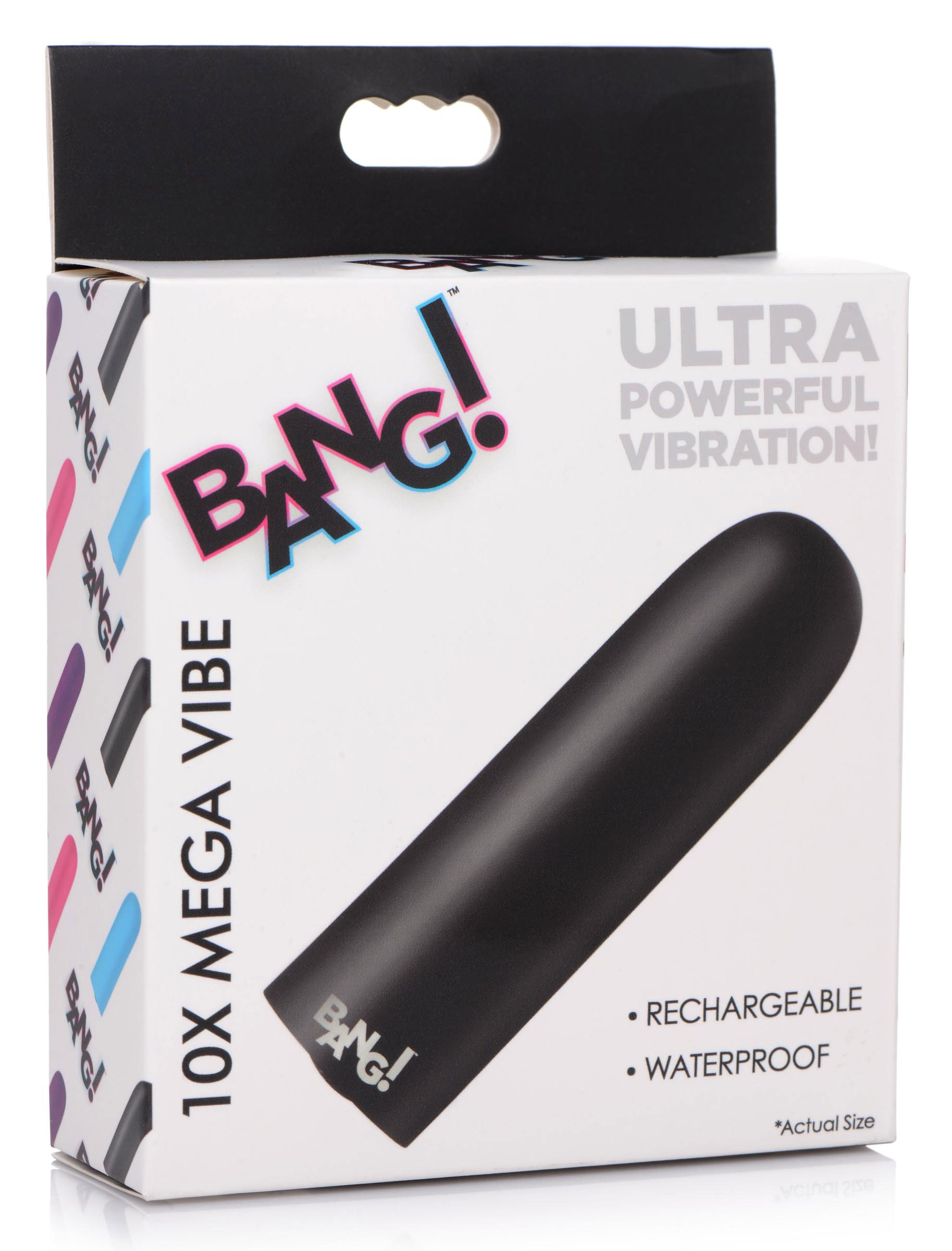 x mega vibrator black 