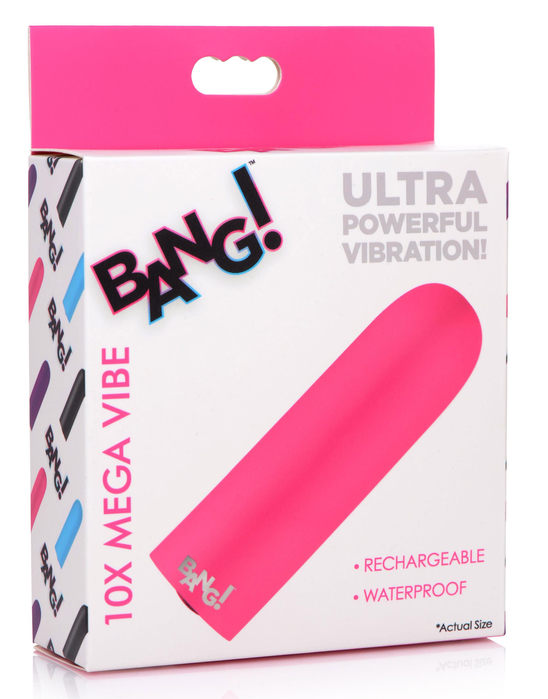 x mega vibrator pink 