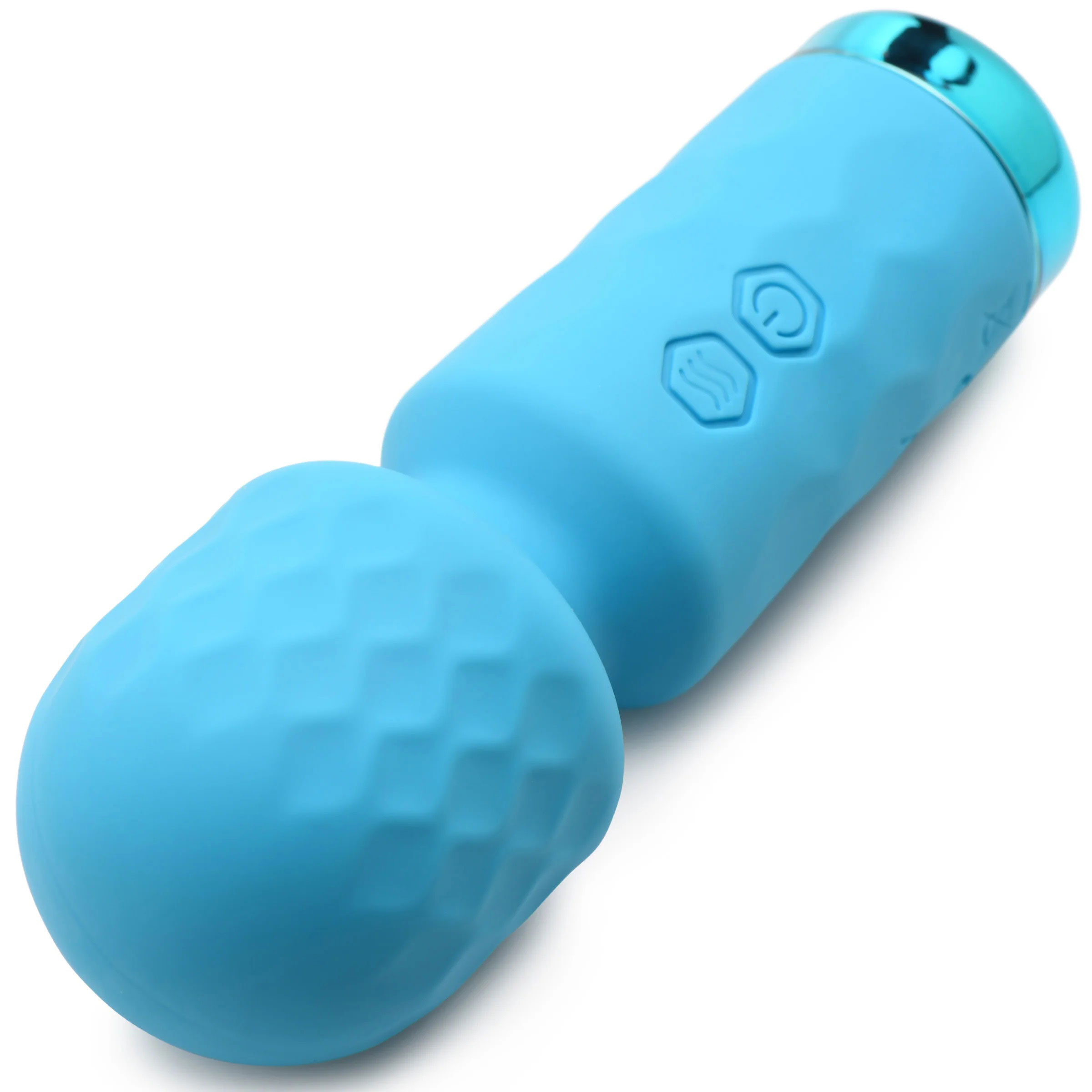 x mini silicone wand blue 