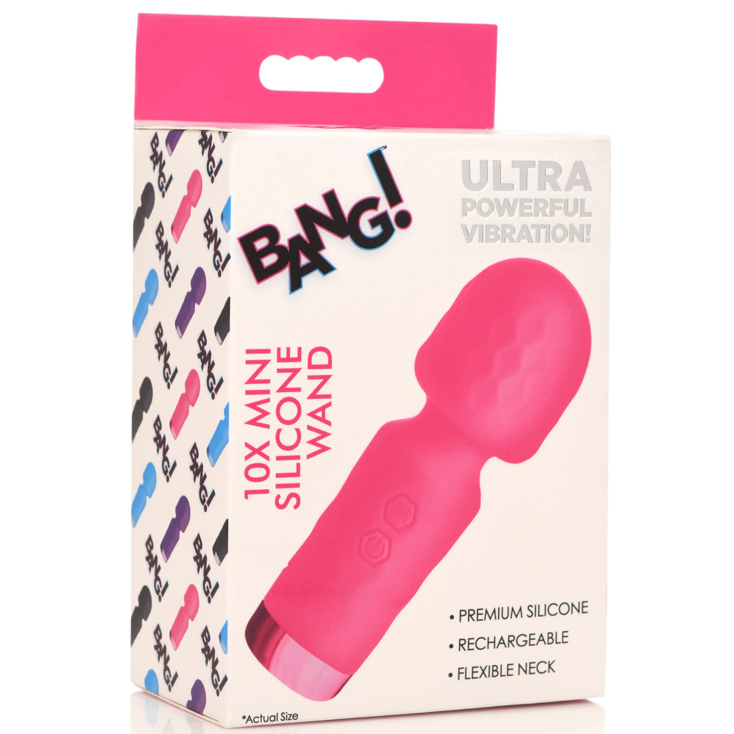 x mini silicone wand pink 