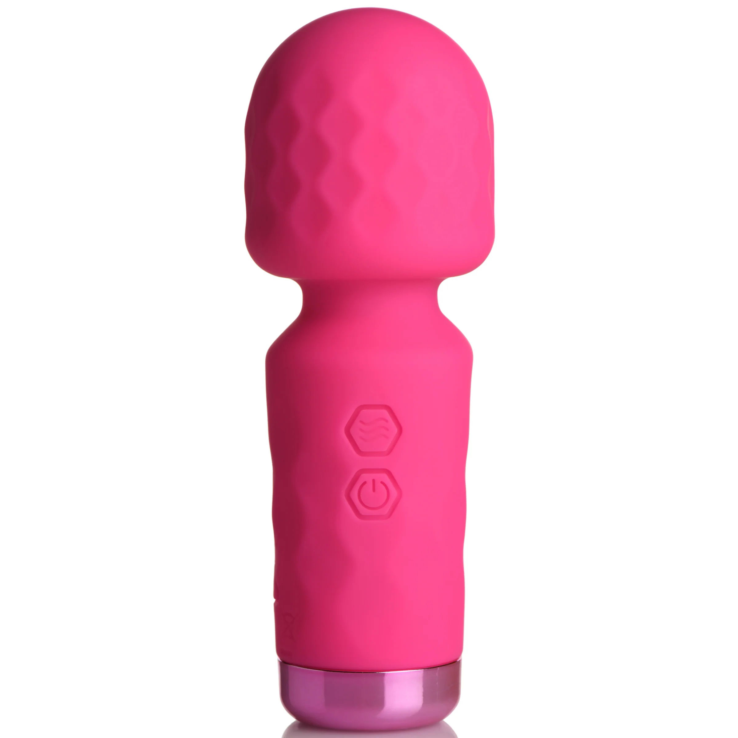 x mini silicone wand pink 