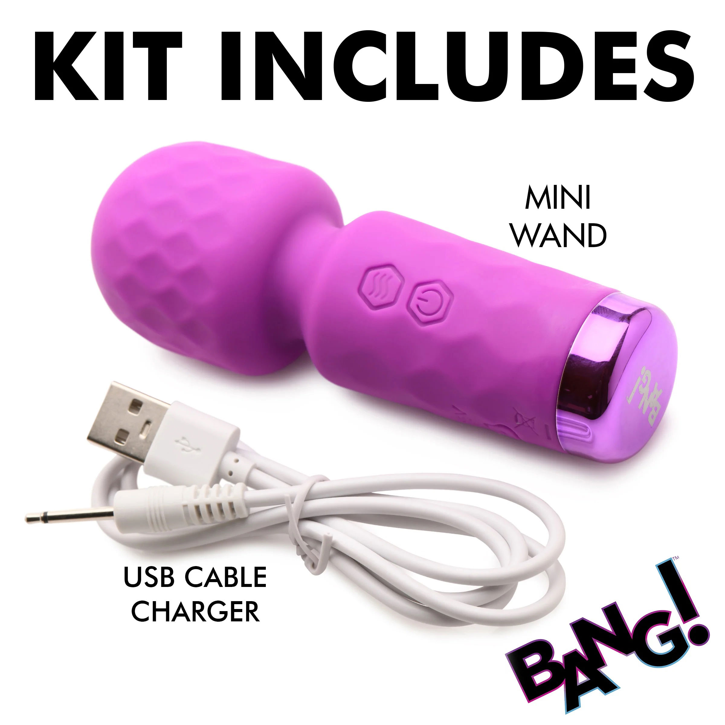 x mini silicone wand purple 