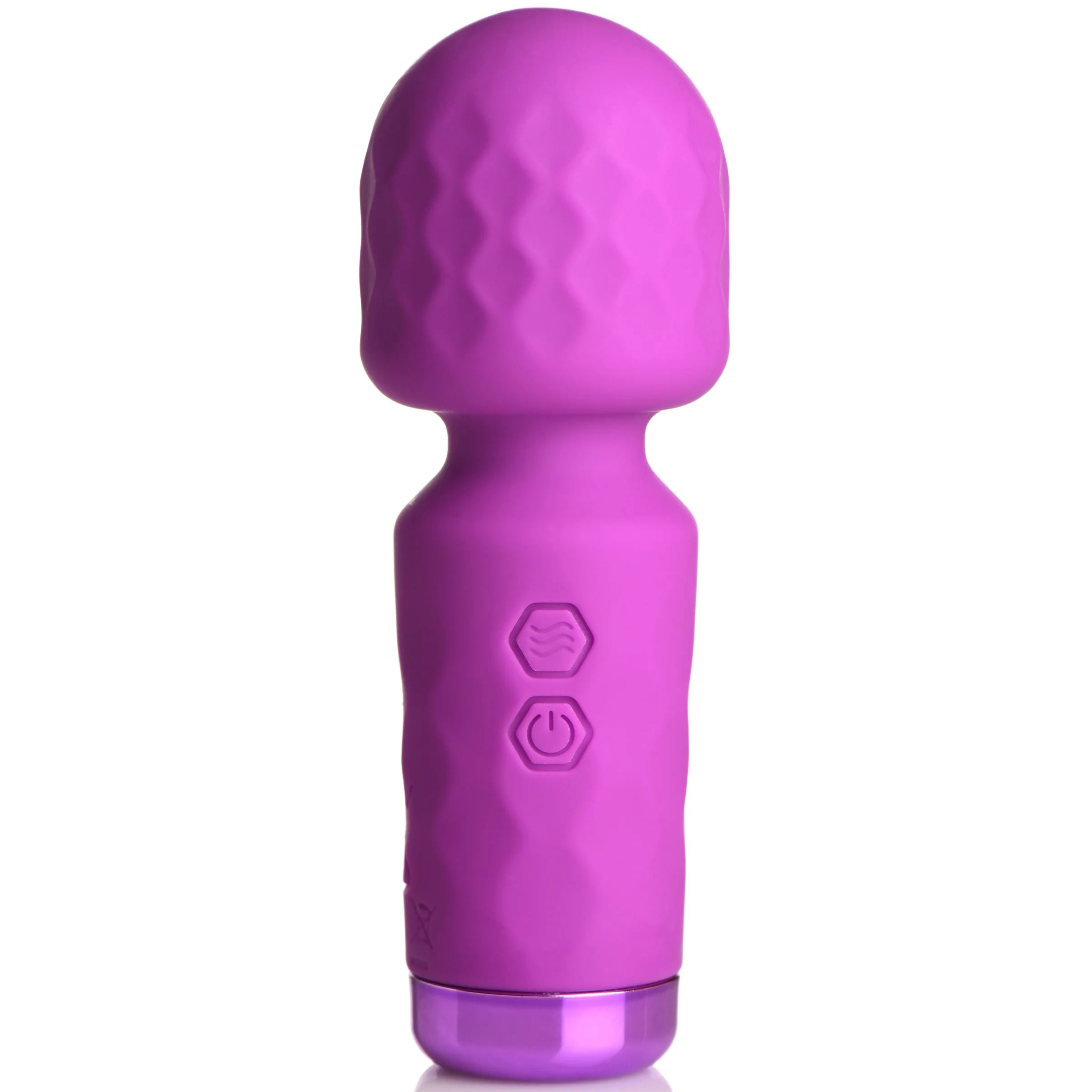 x mini silicone wand purple 