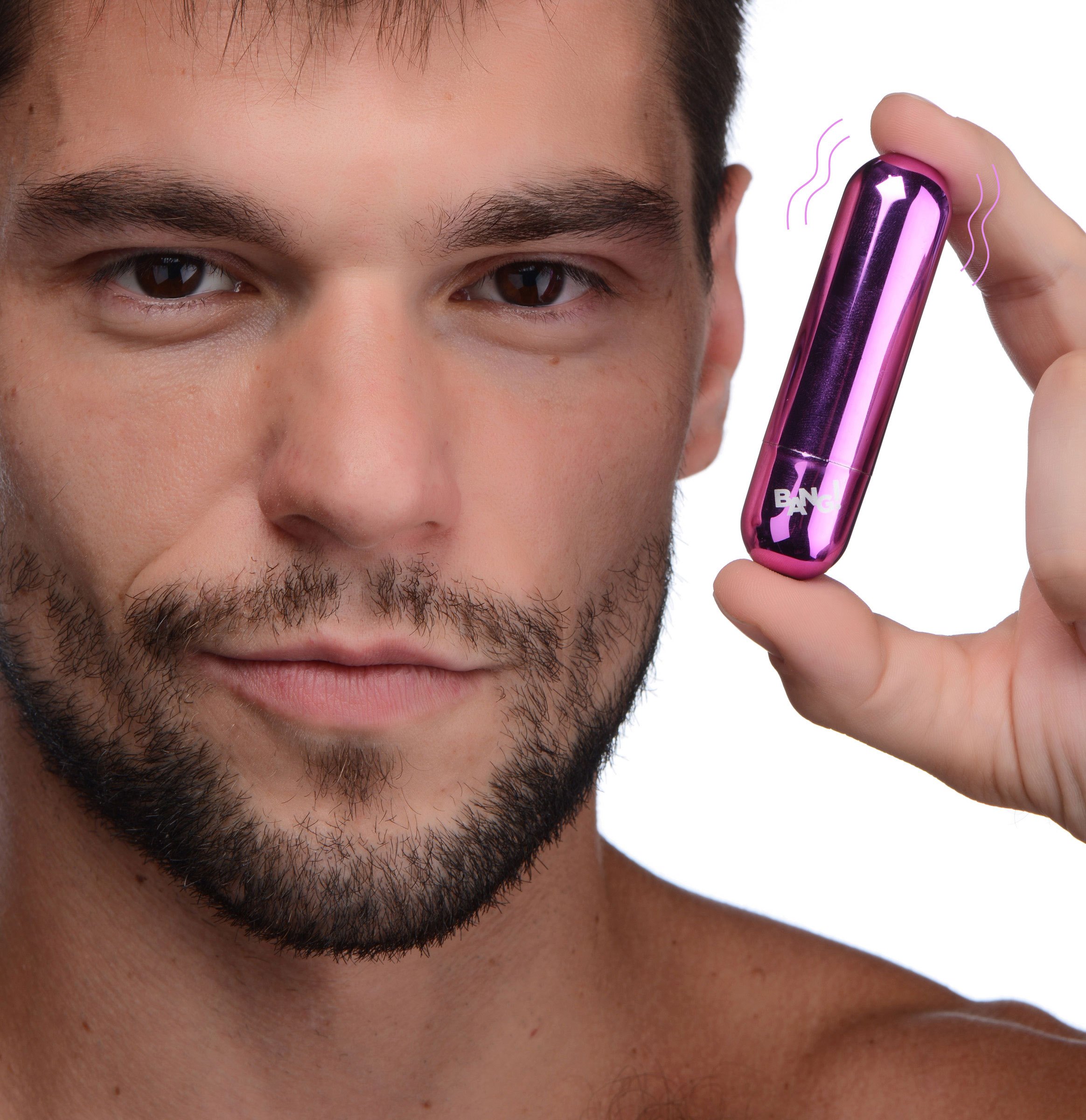 x rechargeable vibrating metallic bullet purple 