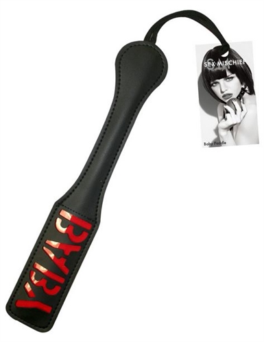 inch leather impression paddle baby 