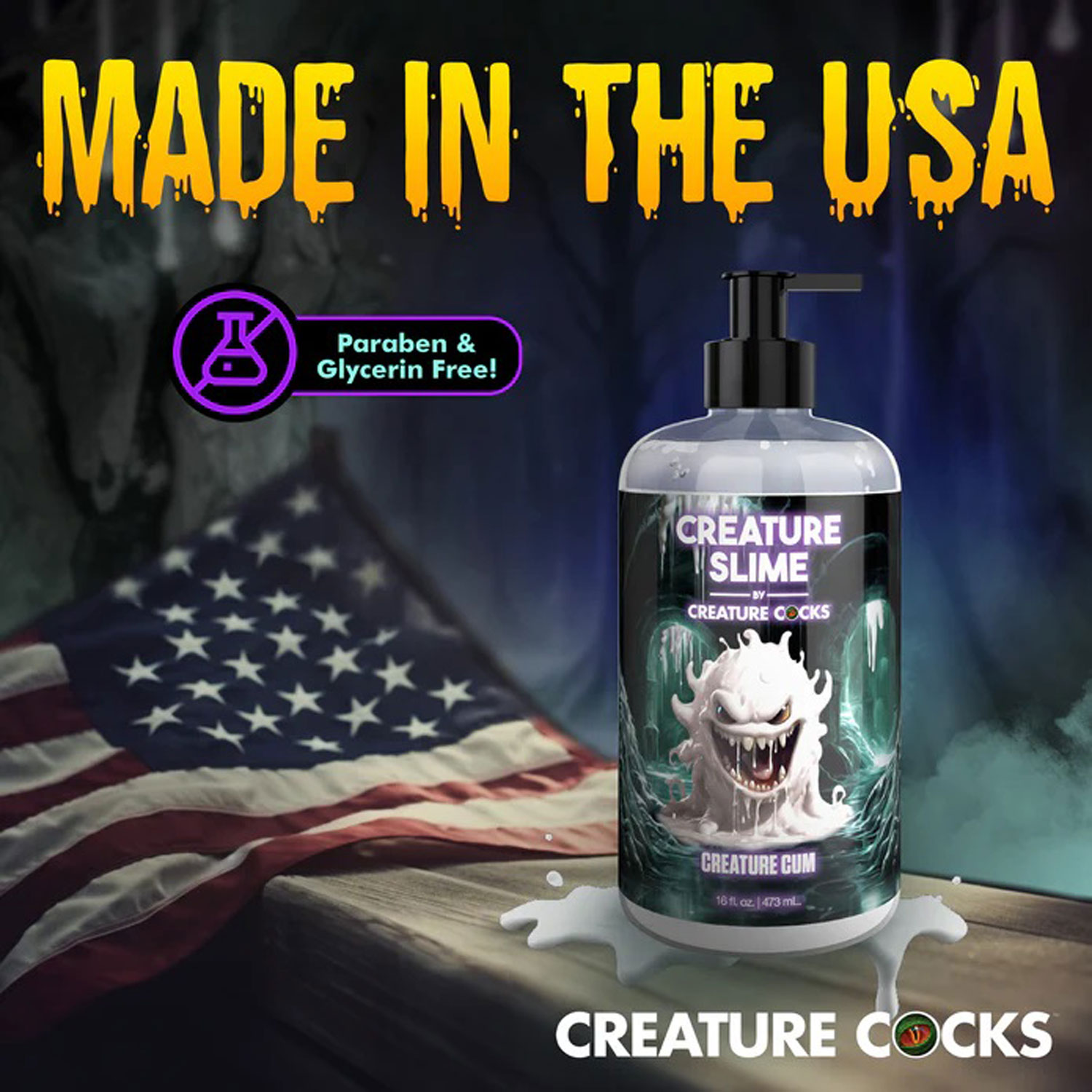 oz creature slime creature cum unscented jizz lubricant clear 