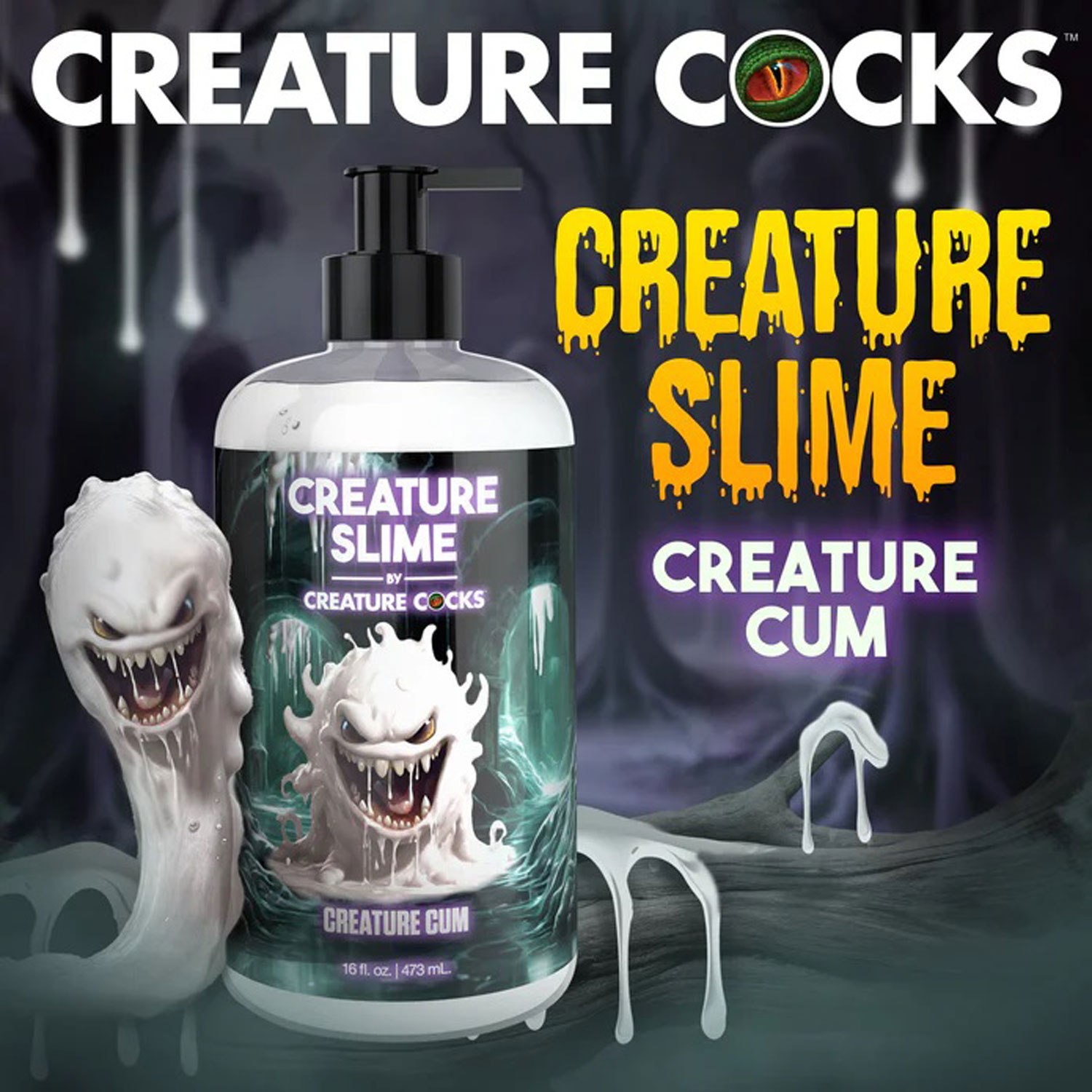 oz creature slime creature cum unscented jizz lubricant clear 