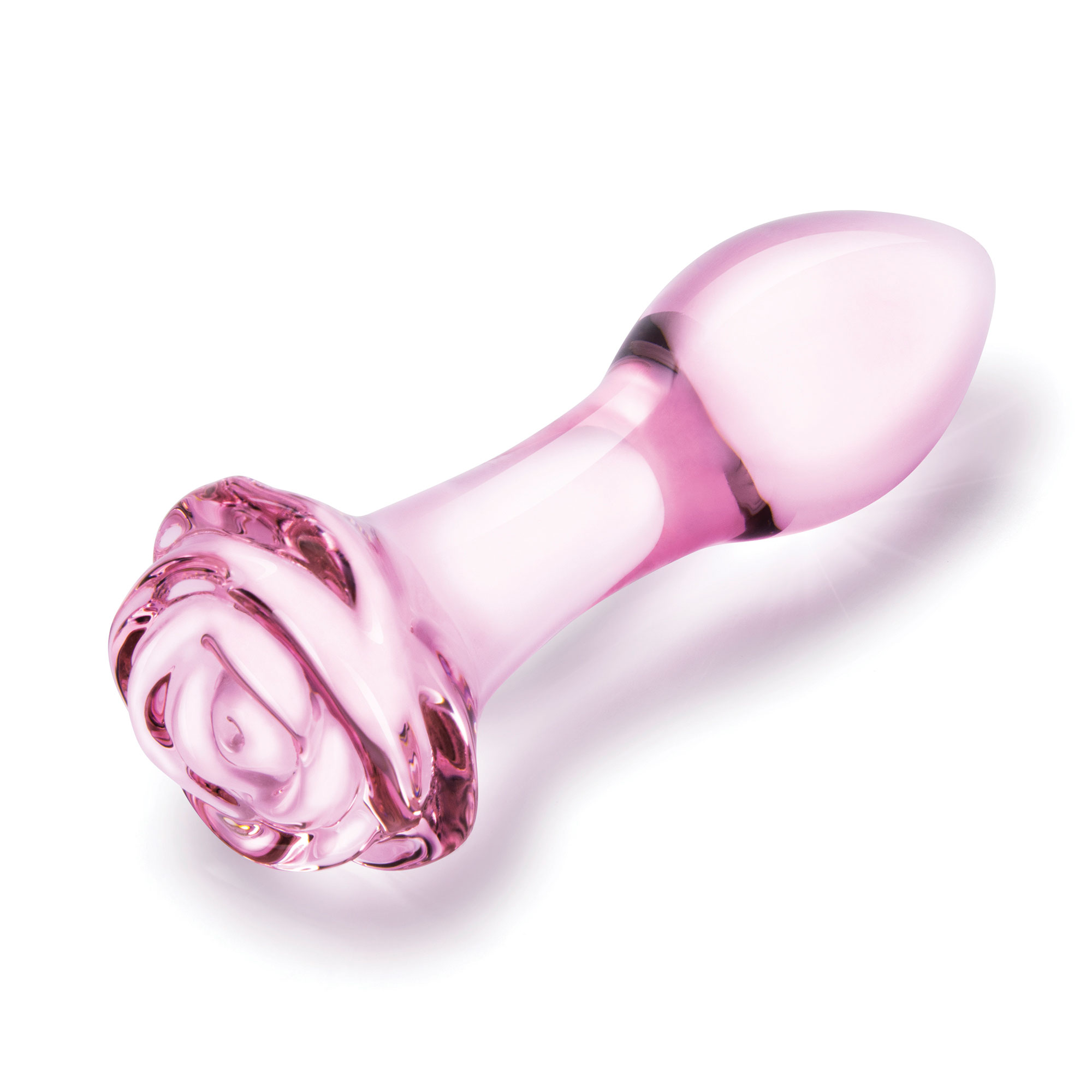 pc rosebud butt plug set pink 