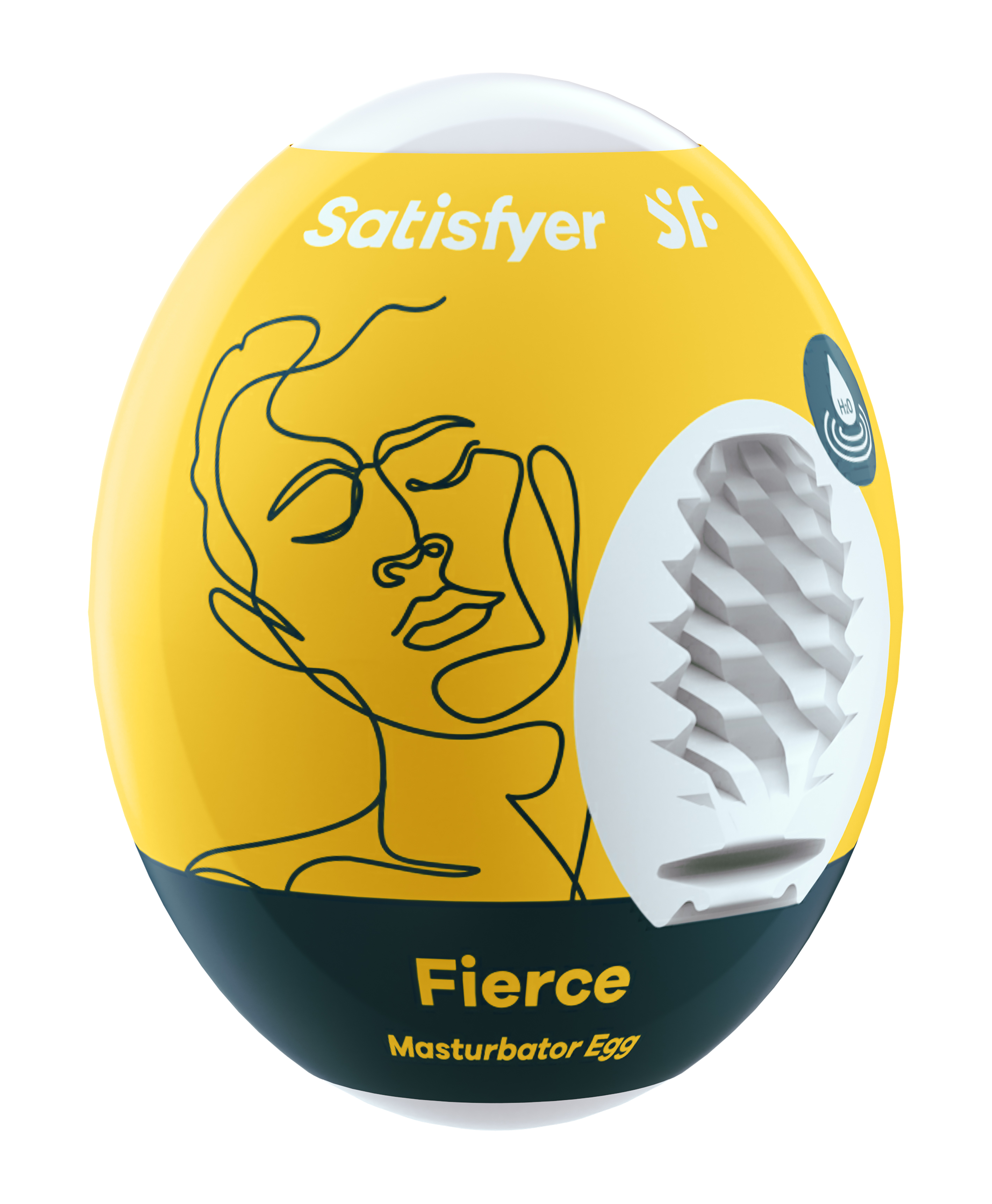 pc set masturbator egg fierce yellow 