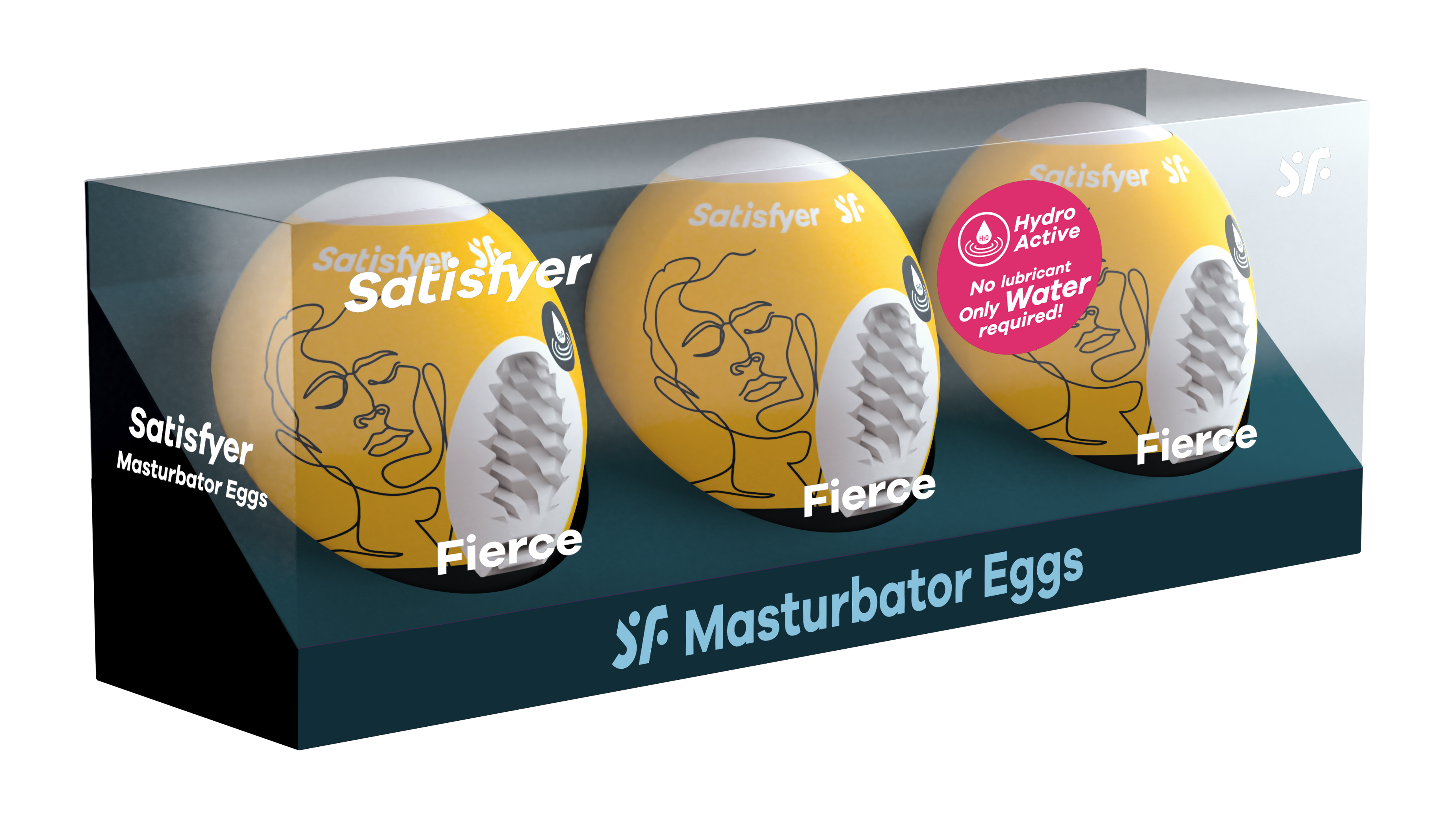 pc set masturbator egg fierce yellow 