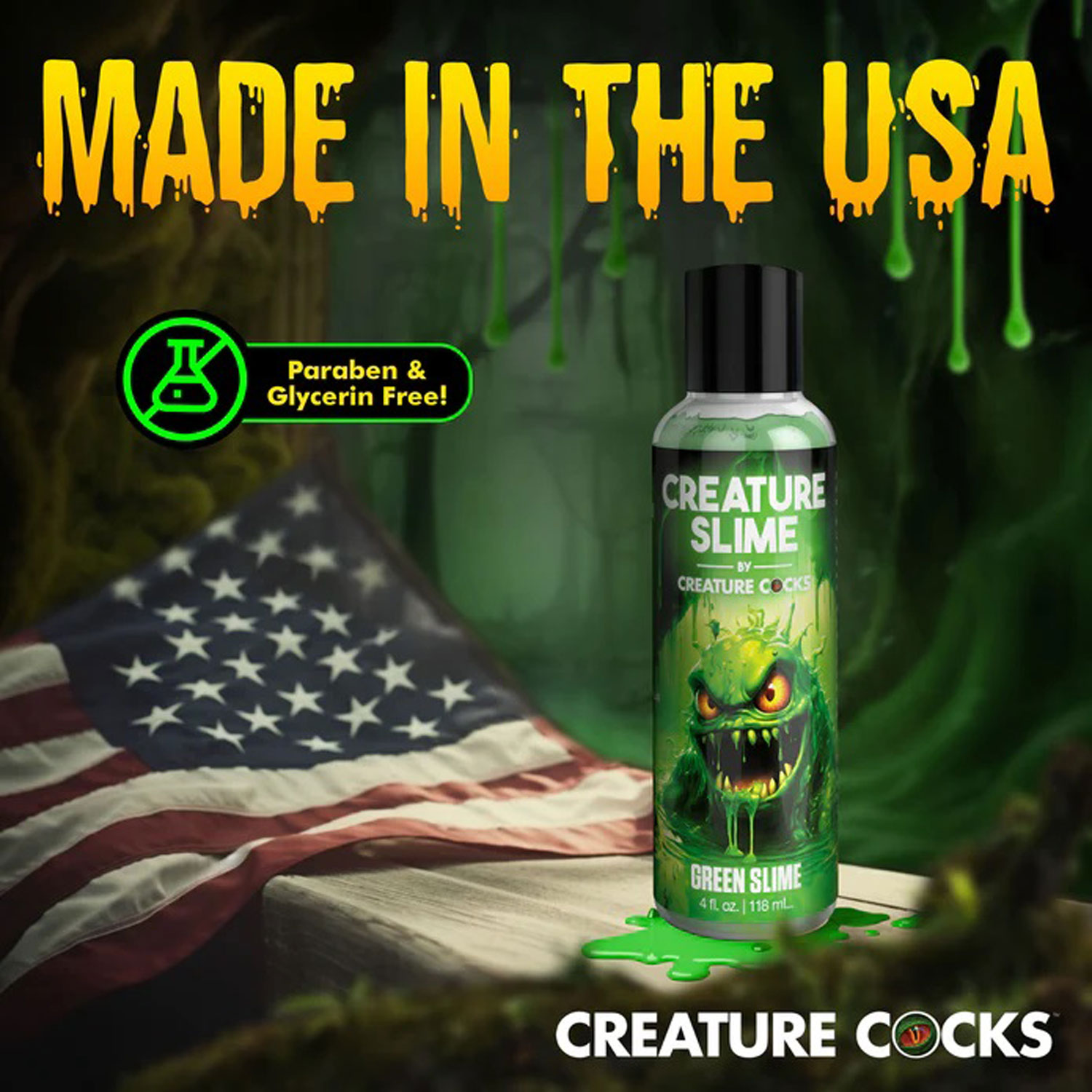 oz creature slime green slime water based lubricant 