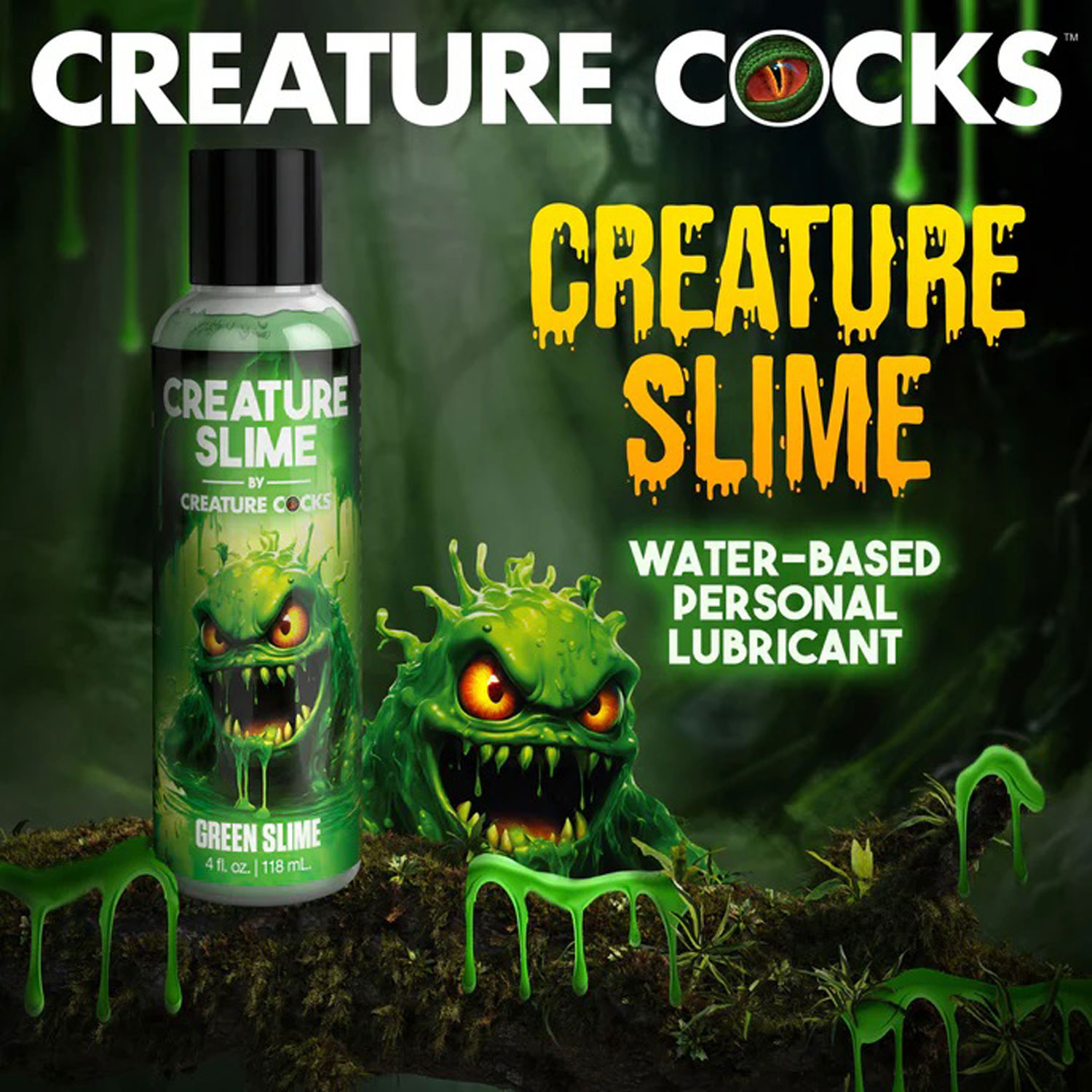 oz creature slime green slime water based lubricant 