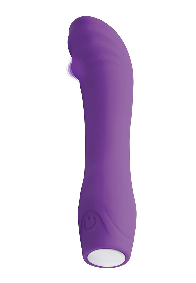 x g charm moving g spot bead mini vibe violet 