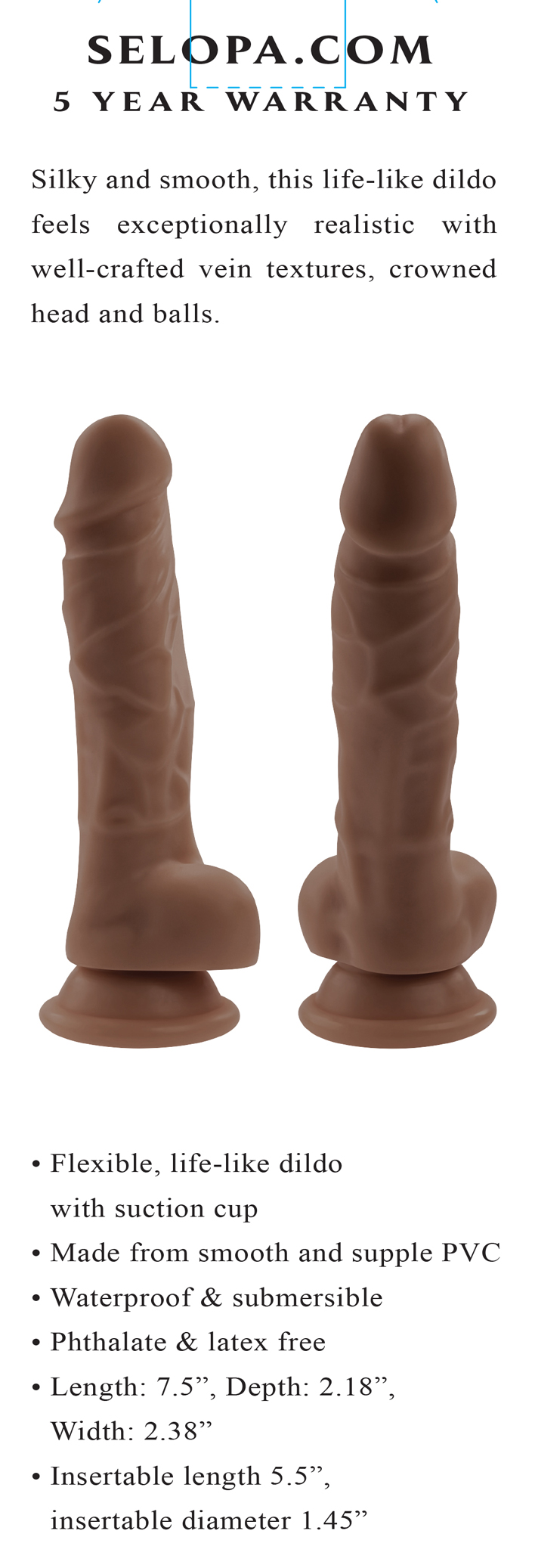 inch dildo dark 