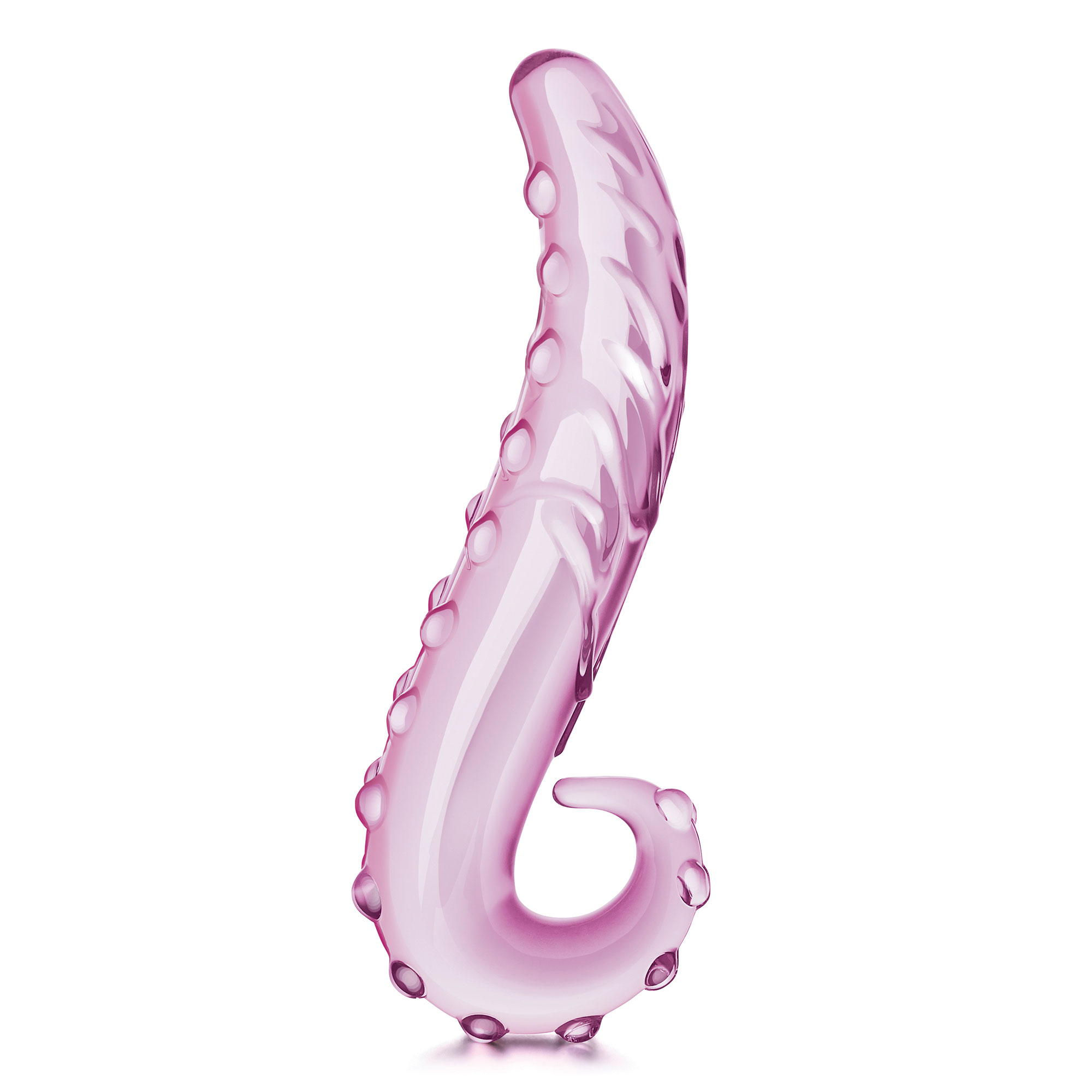 inch lick it glass dildo 