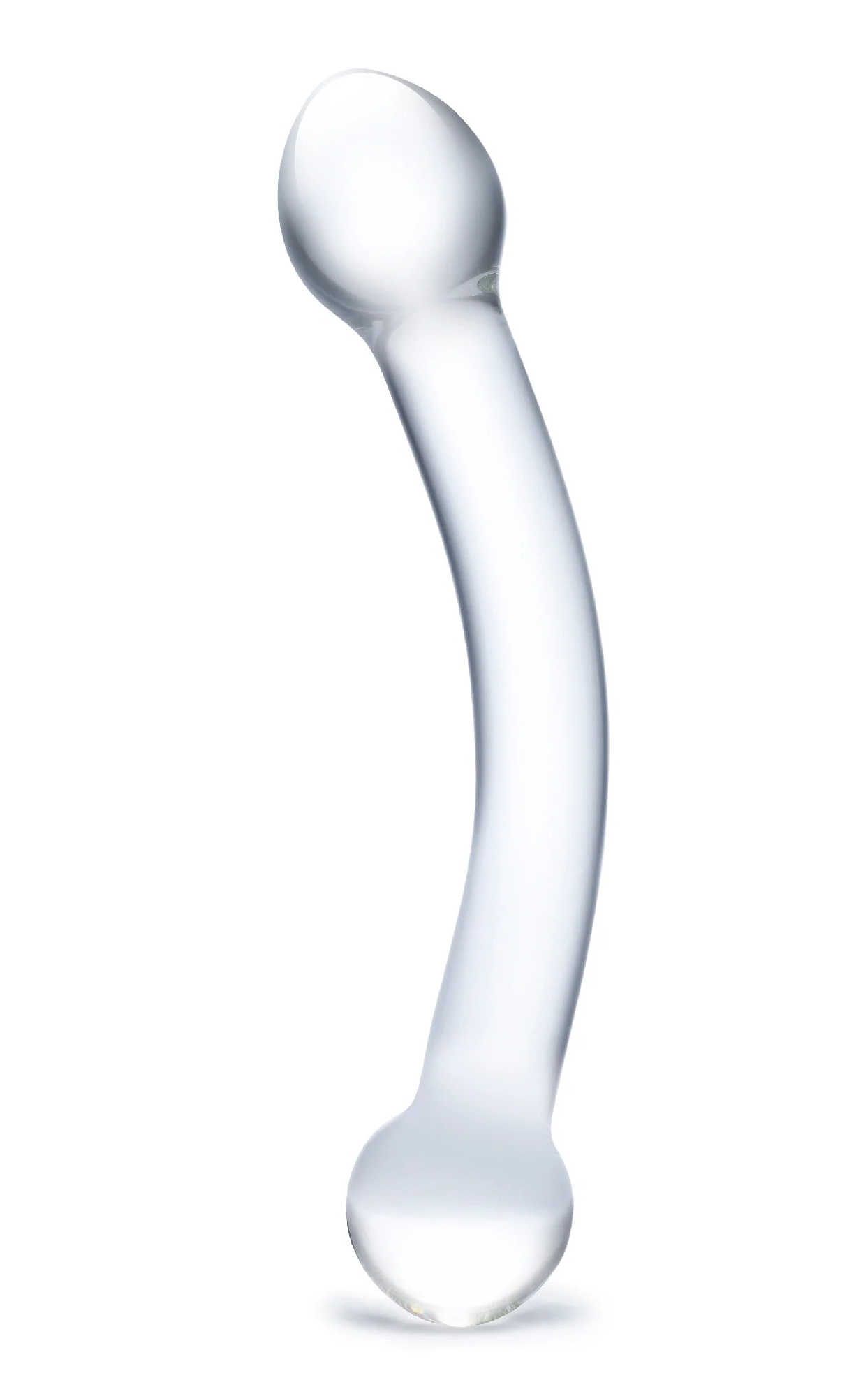 inch curved glass g spot stimulator 