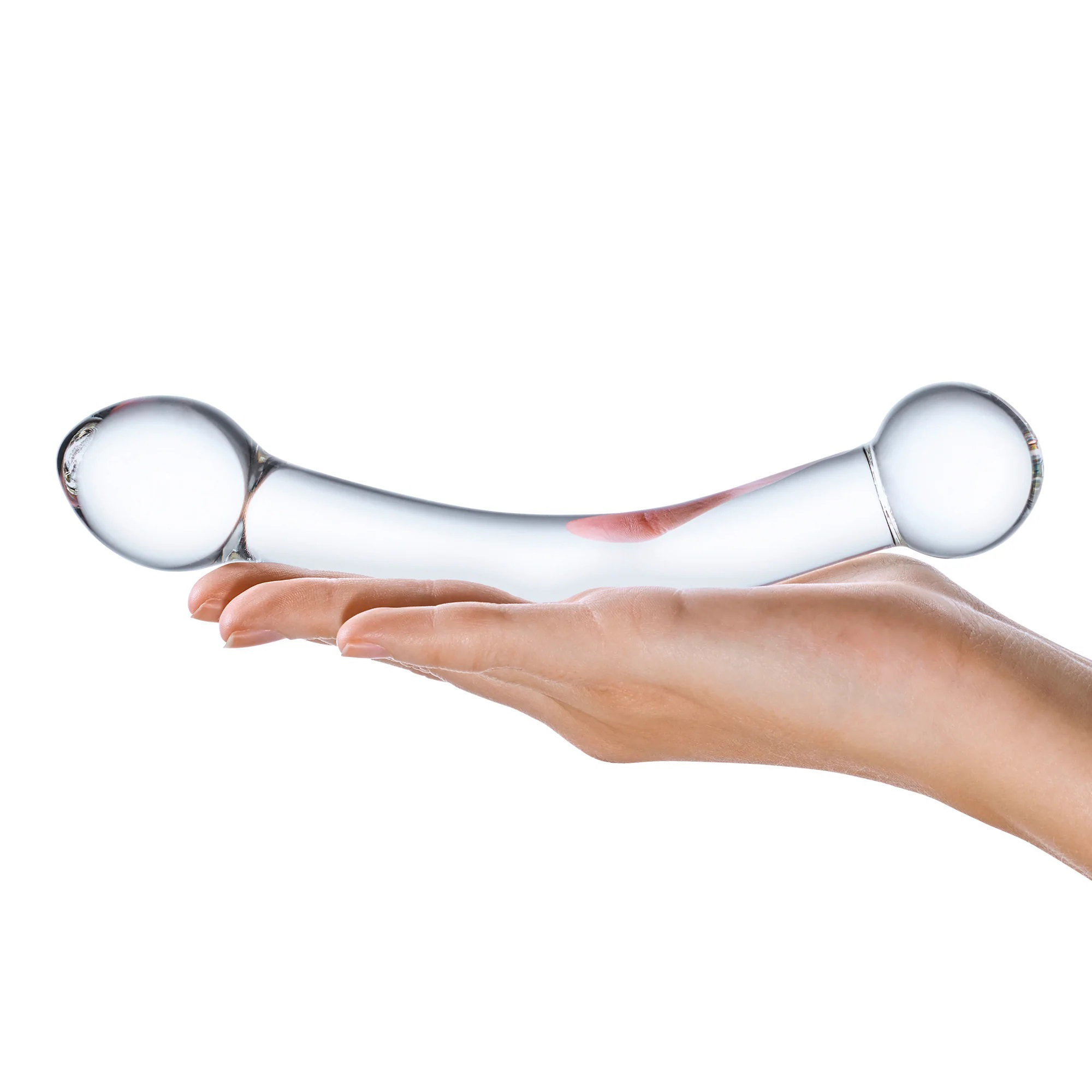 inch curved glass g spot stimulator 