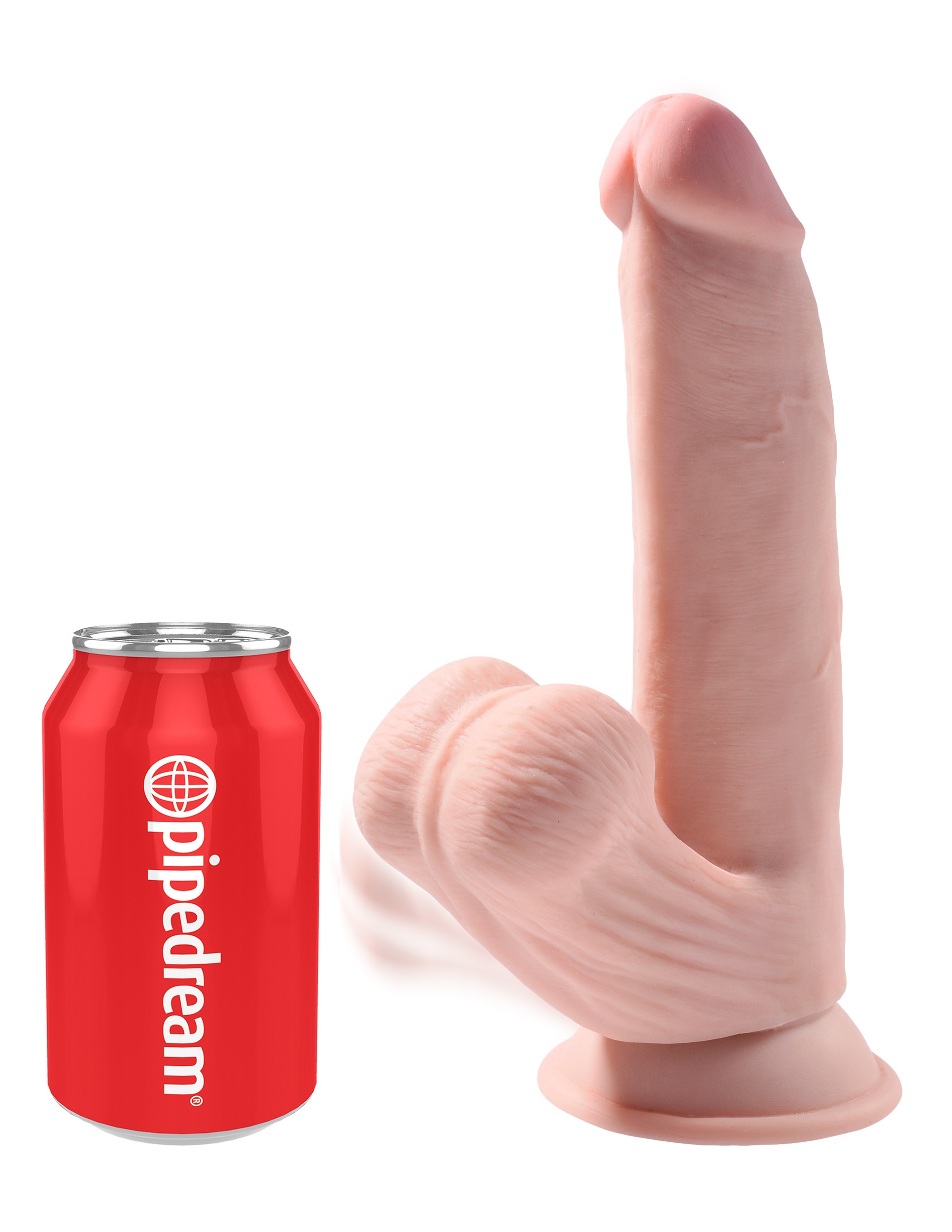 inch triple density cock with swinging balls light 