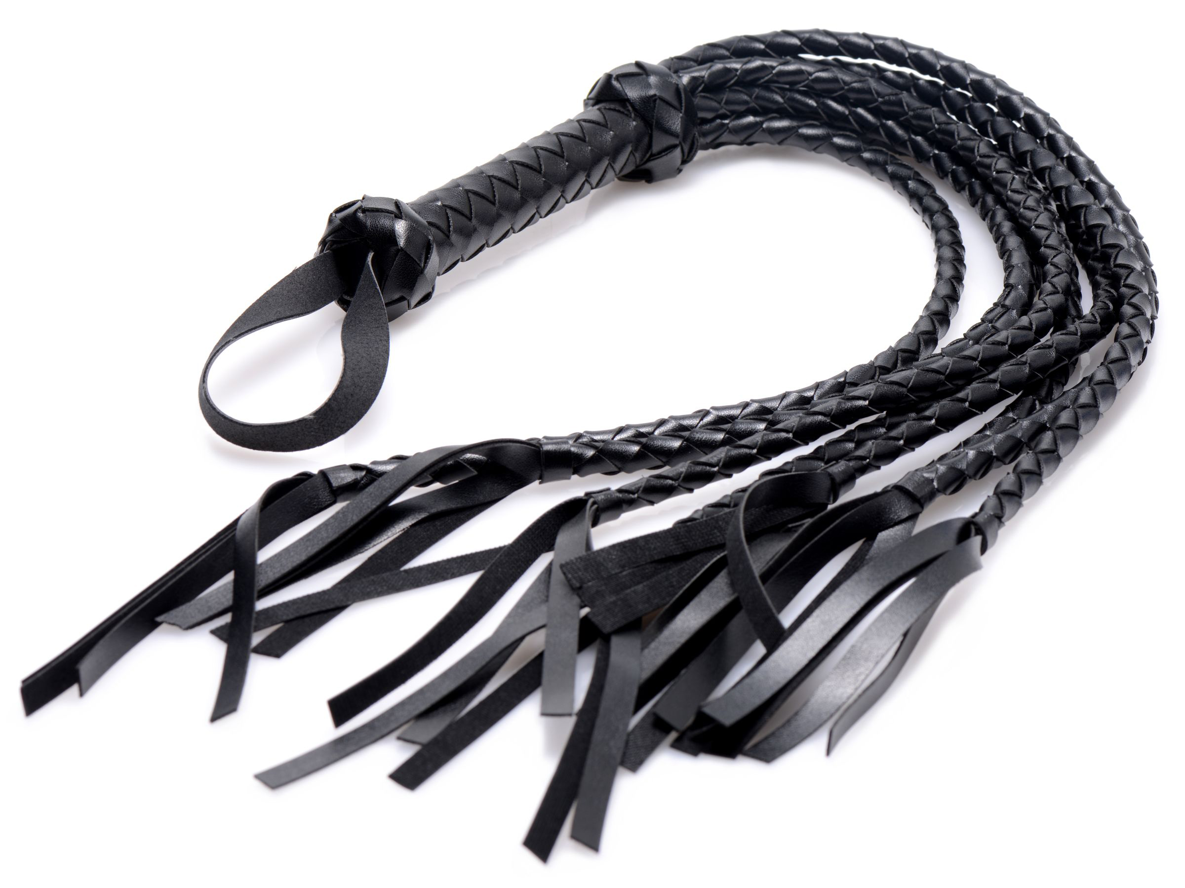 tail braided flogger 