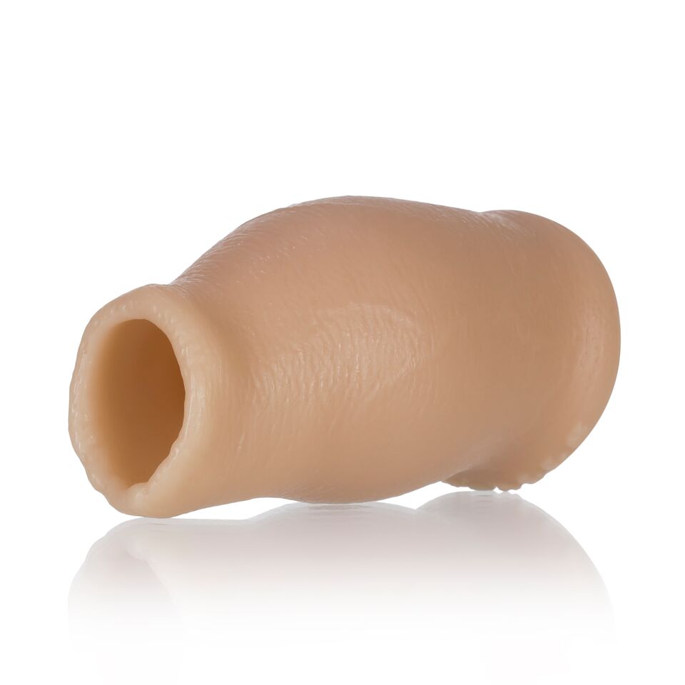 Hood Moreskin Silicone Faux Foreskin Light Tone Medium large