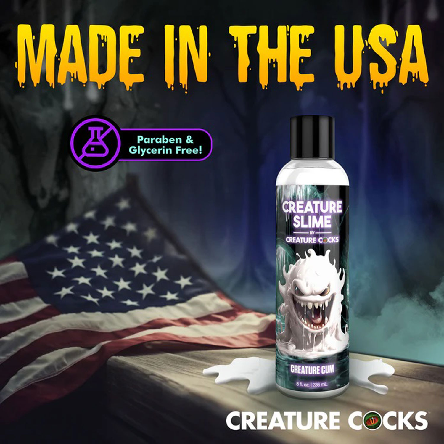 oz creature slime creature cum unscented jizz lubricant clear 