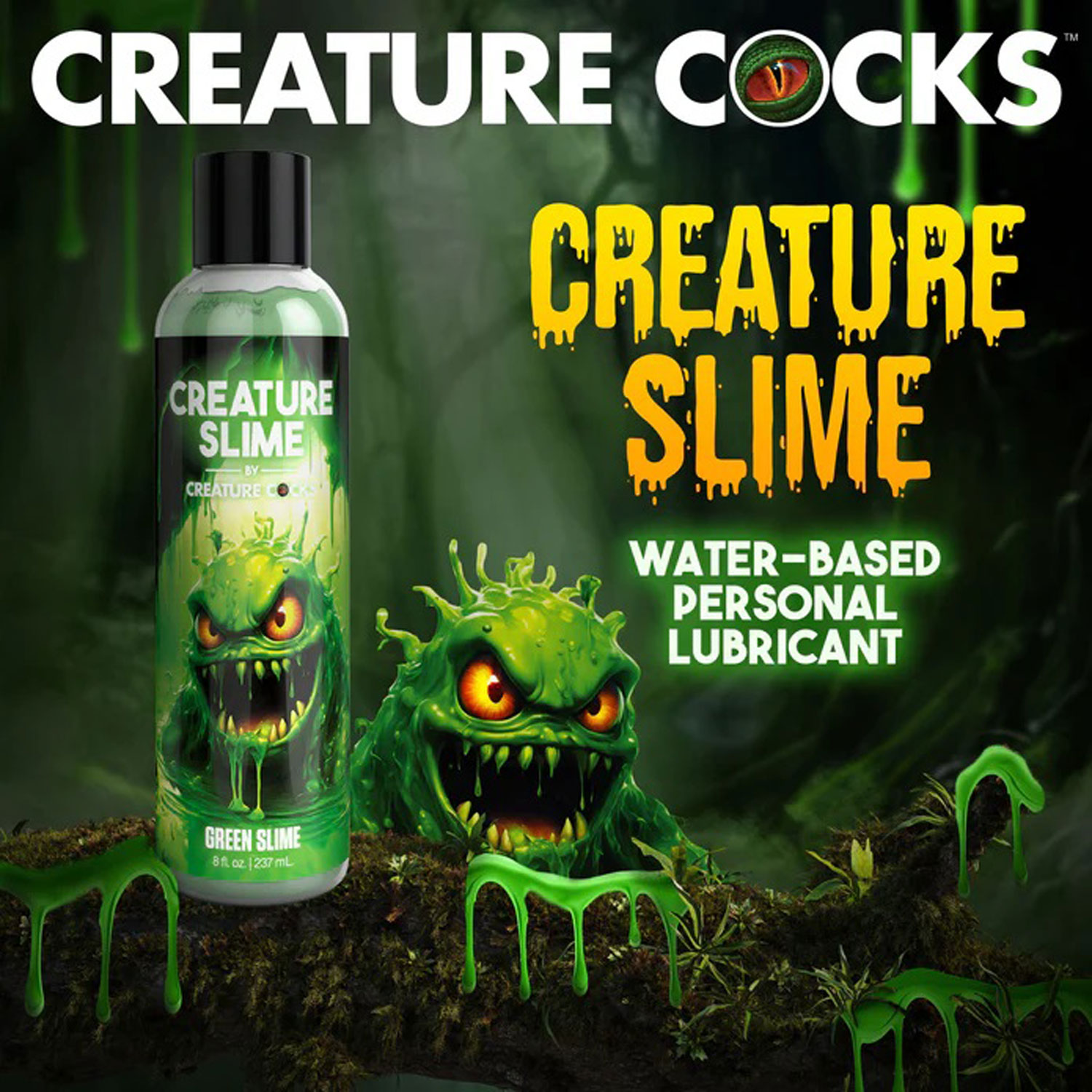 oz creature slime green slime water based lubricant 