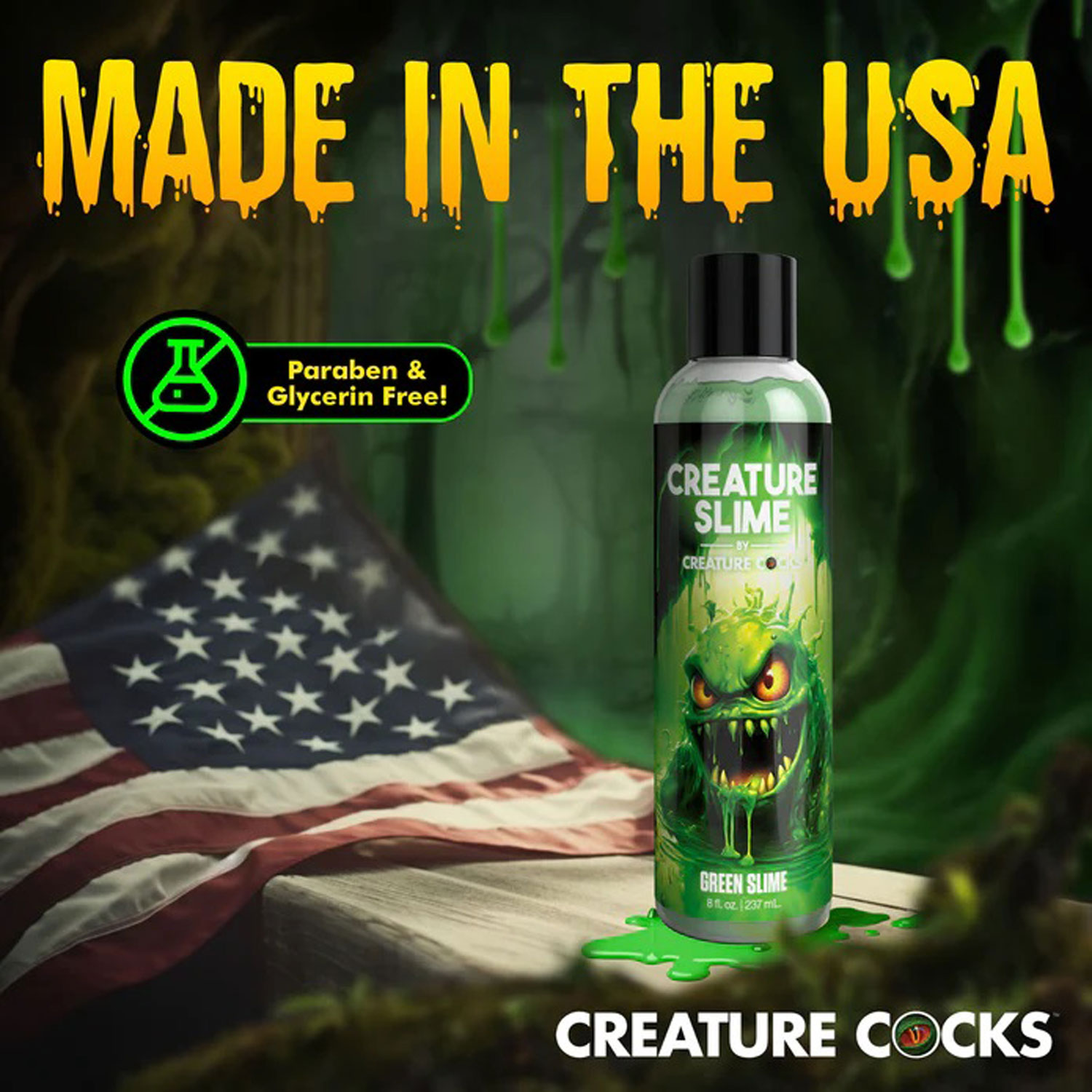 oz creature slime green slime water based lubricant 