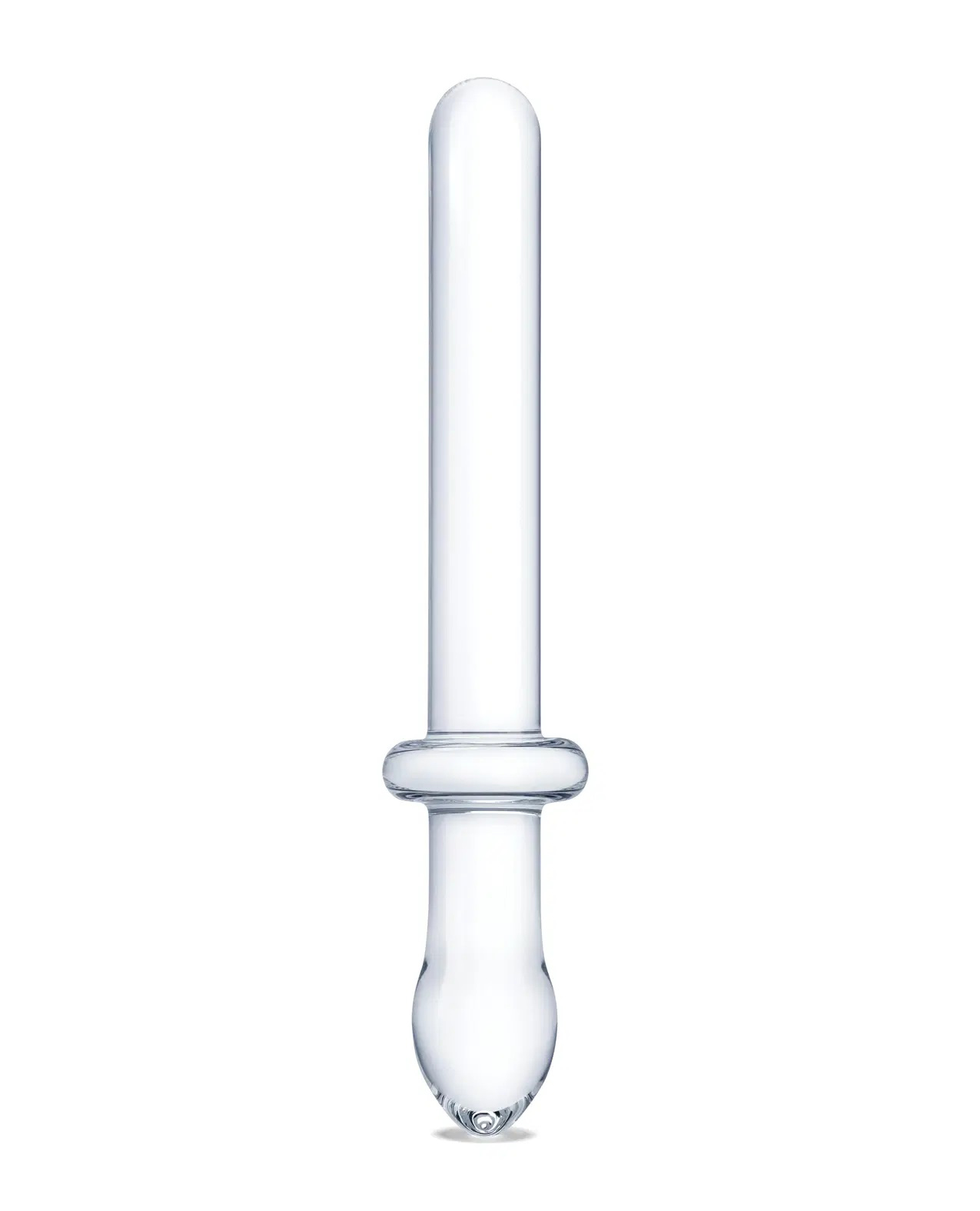 . inch classic smooth dual ended dildo clear 