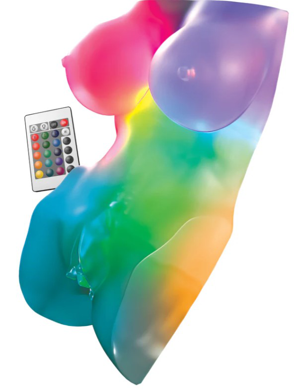 Pdx Elite After Dark Series Go Go Bator Led Mega Masturbator Frosted