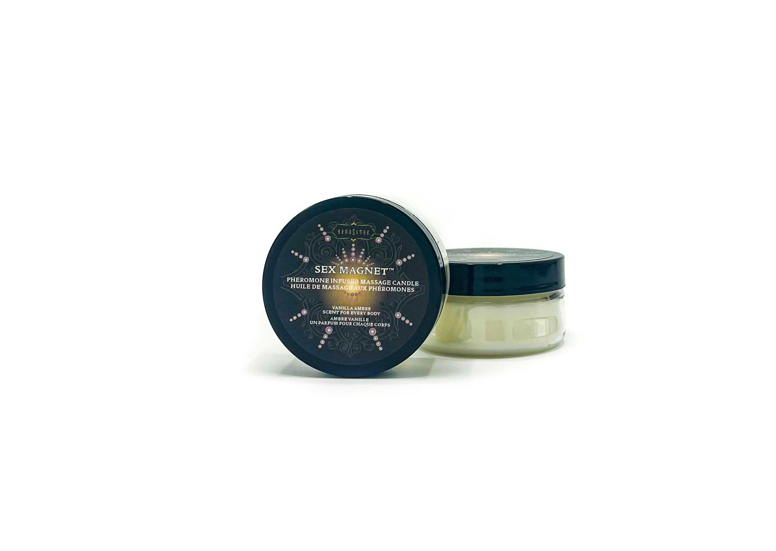 Sex Magnet Pheromone Massage Candle Vanilla Amber 17 Oz