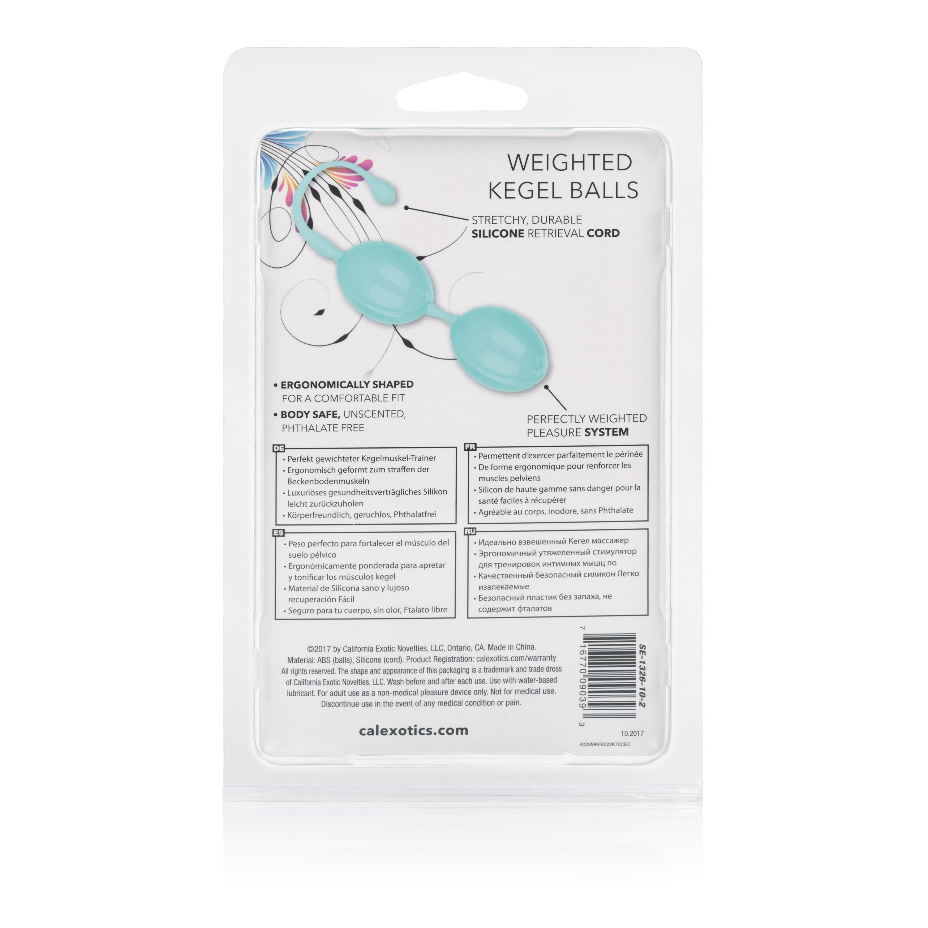 Weighted Kegel Balls Teal