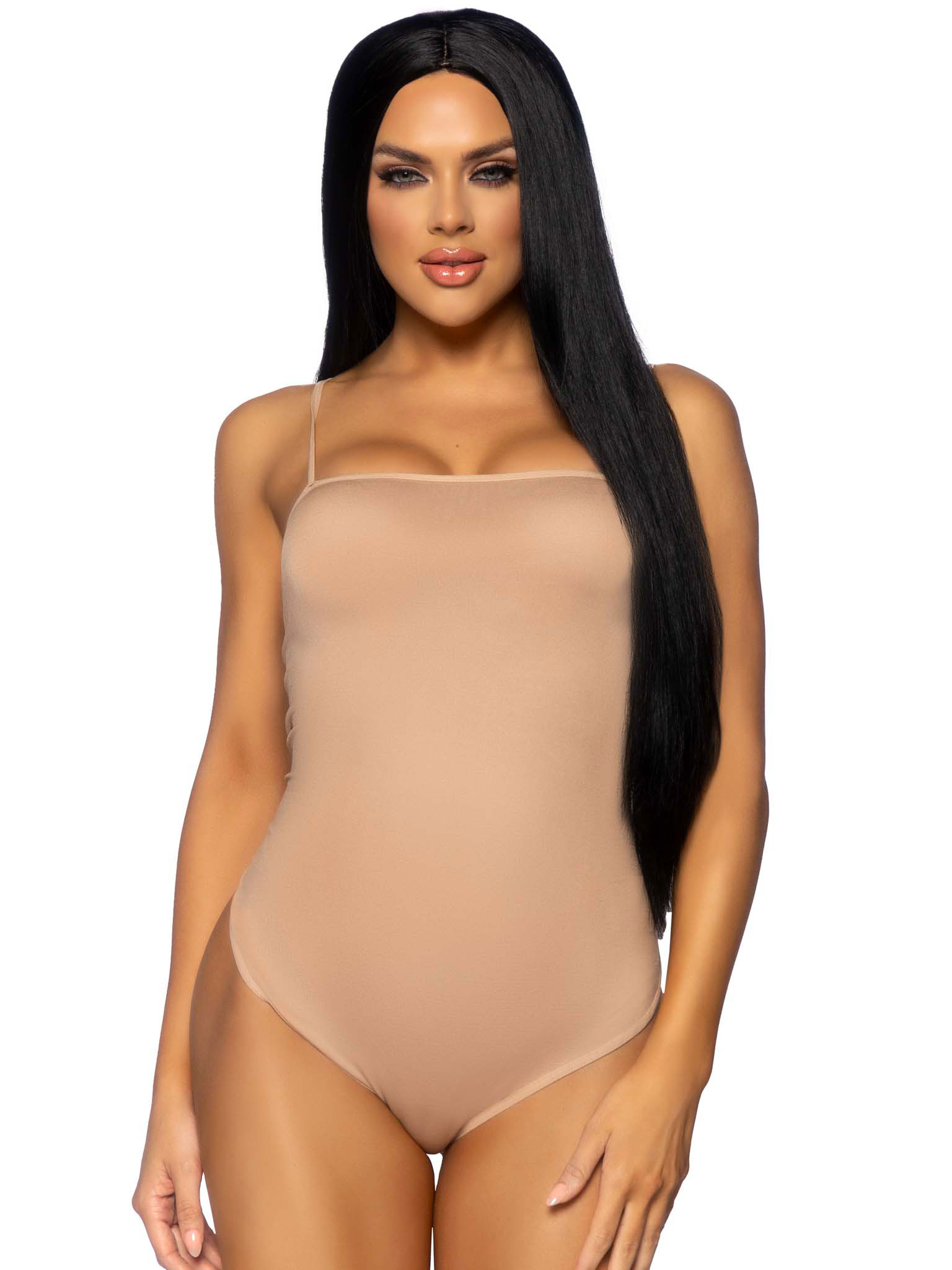 33 Inch Long Straight Wig Black