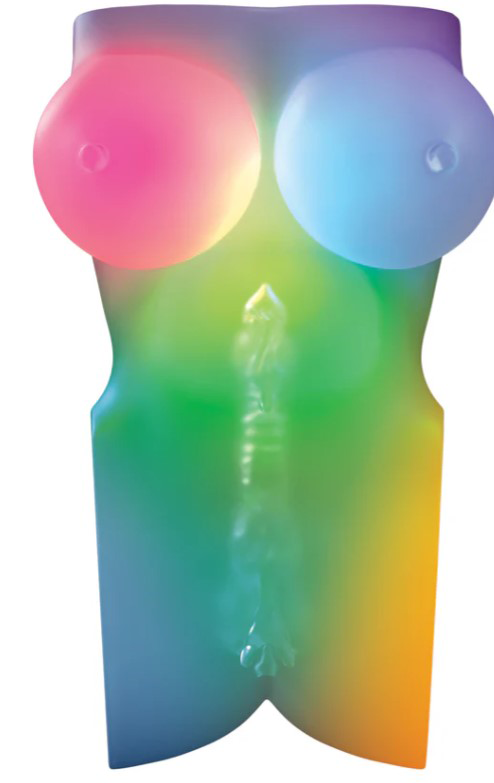 Pdx Elite After Dark Series Go Go Bator Led Mega Masturbator Frosted