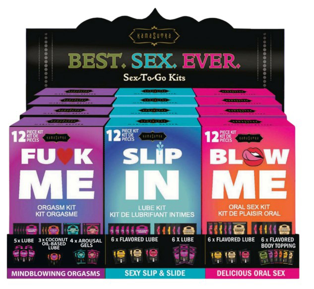 Sex to Go Packet Set Prepack