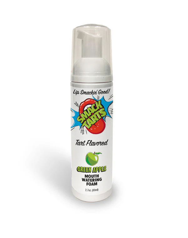 Smack Tarts Mouthwatering Foam 27oz Sour Green Apple