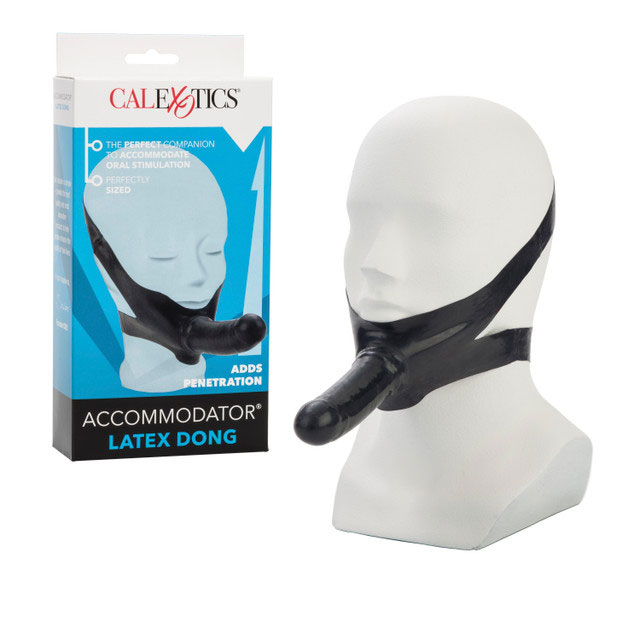 The Original Accomodator Latex Dong Black