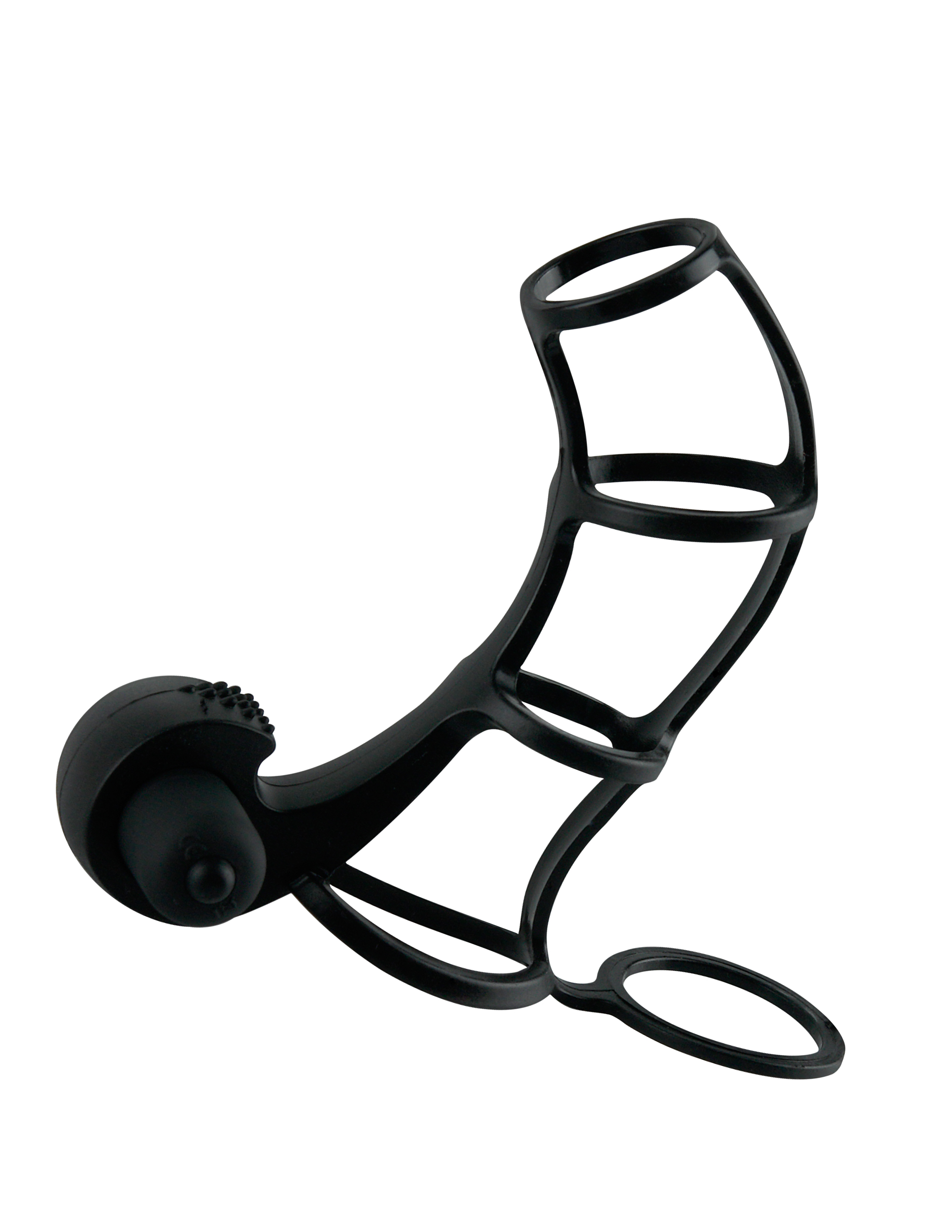 Fantasy X Tensions Deluxe Silicone Power Cage Black