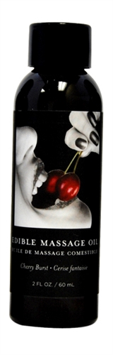 Edible Massage Oil Cherry 2 Fl Oz