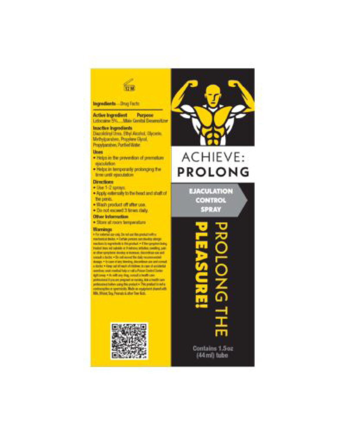 achieve prolong ejaculation control spray  oz 