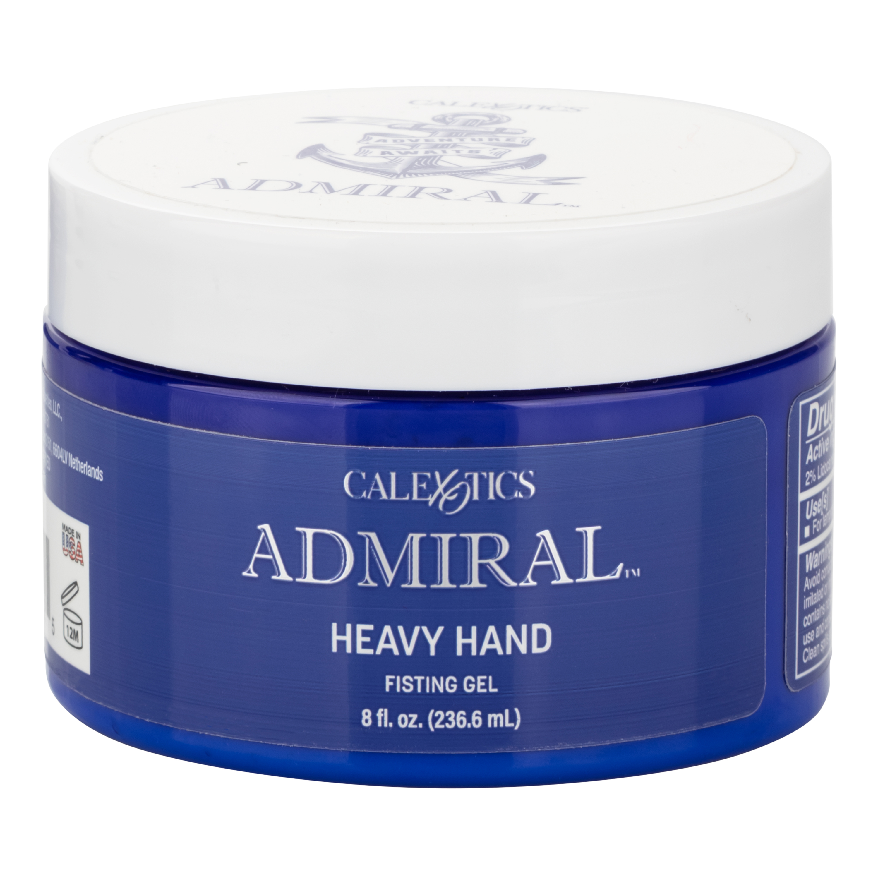admiral heavy hand fisting gel  fl. oz. 