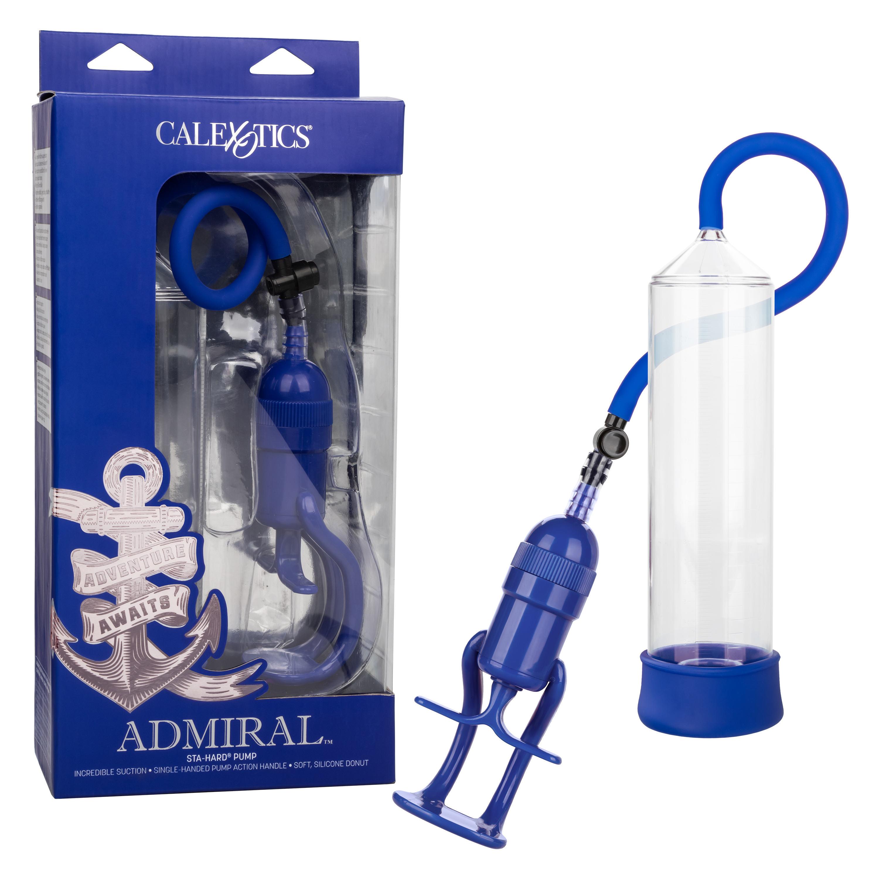 admiral sta hard pump blue 