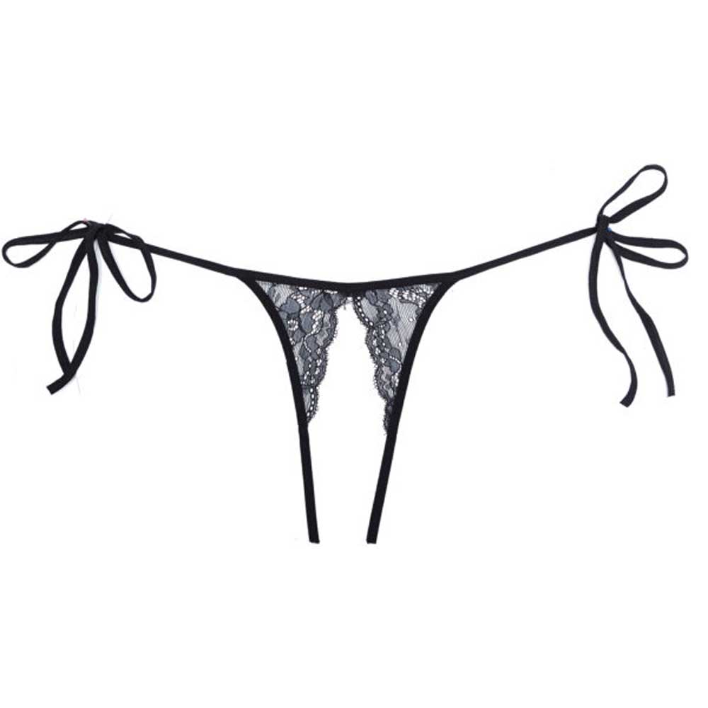 adore sugar panty one size black 