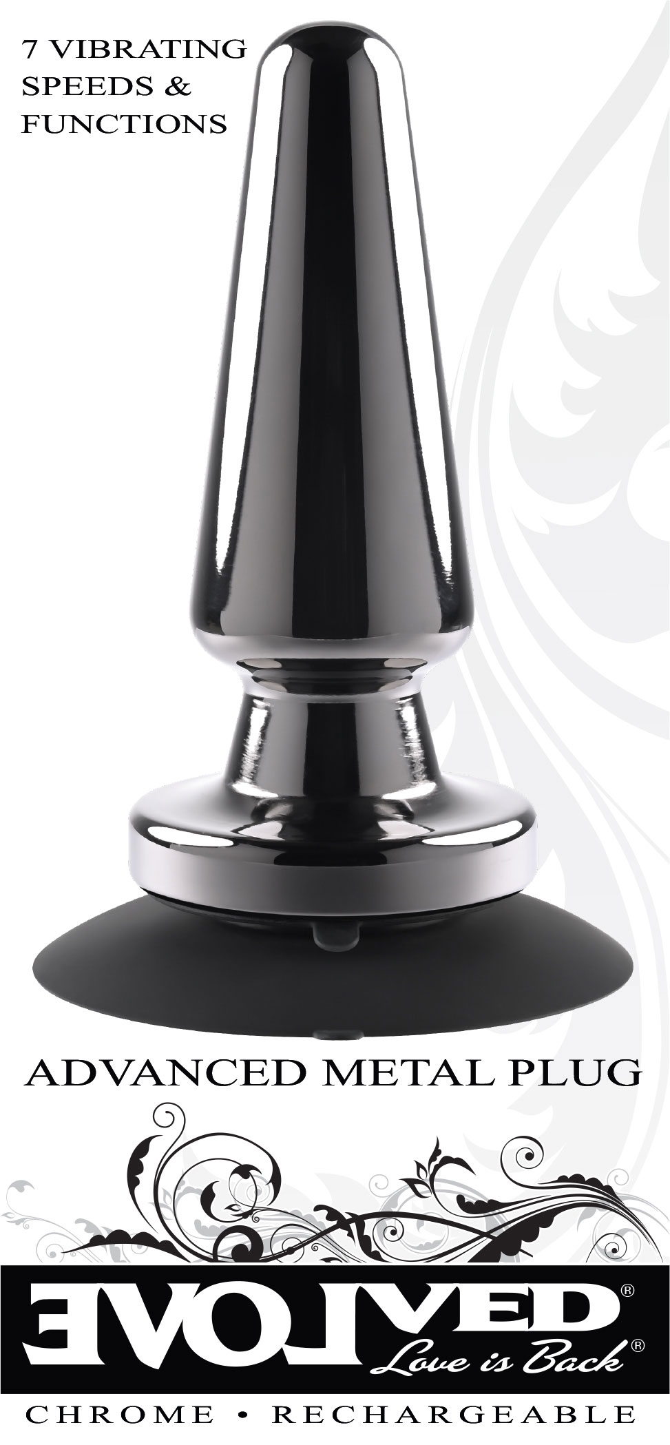 advanced metal plug black chrome 