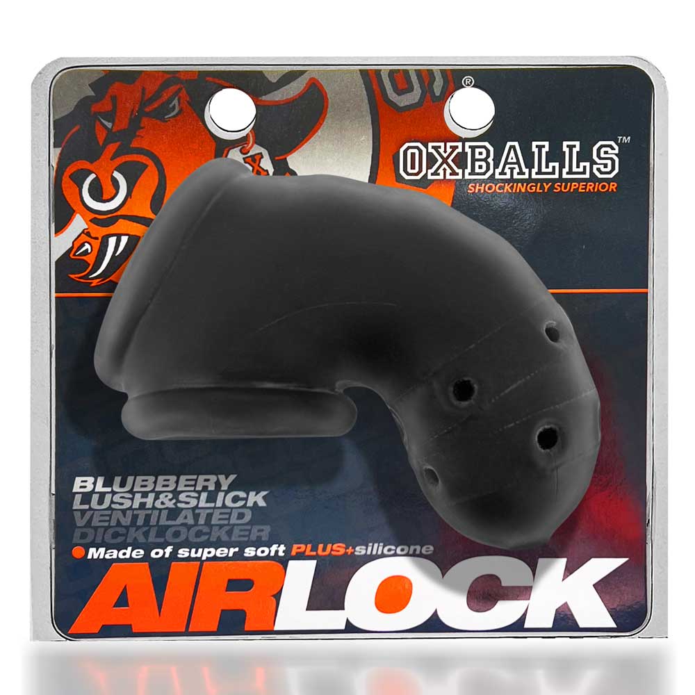 airlock air lite vented chasity black ice 