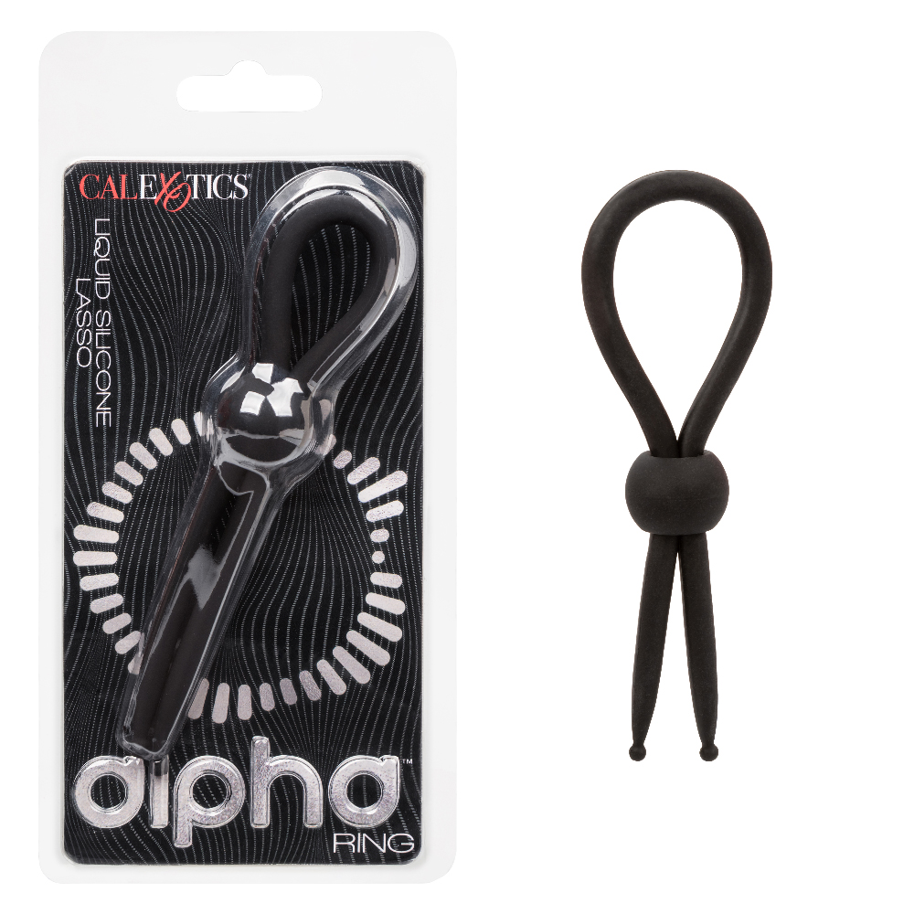 alpha liquid silicone lasso black 