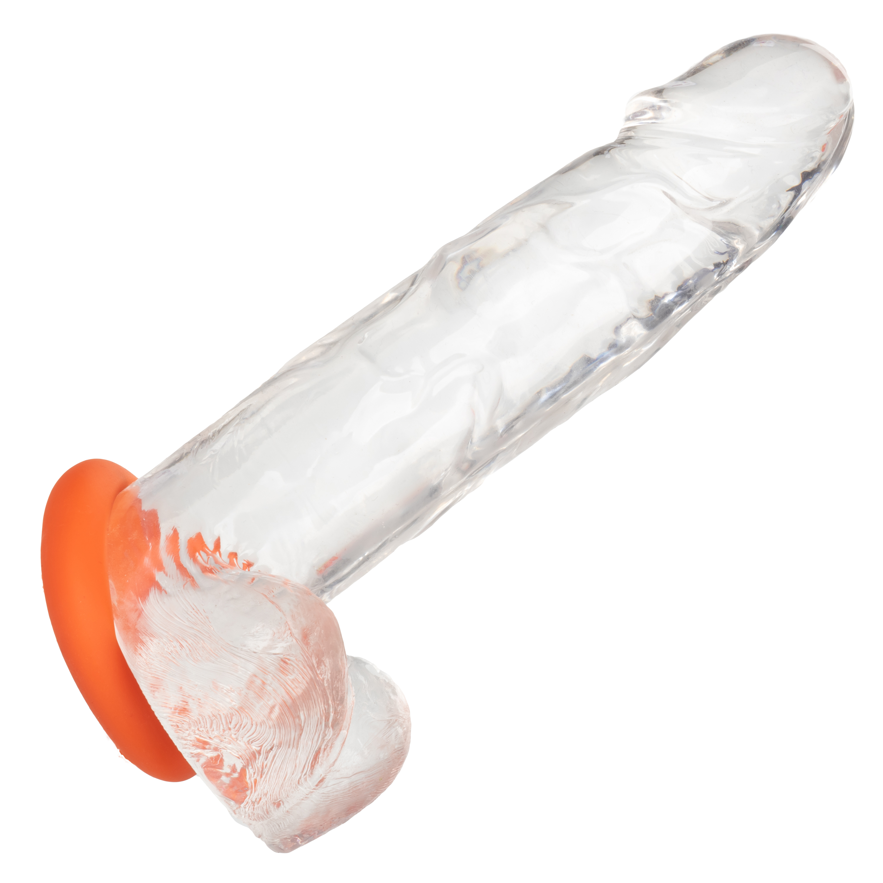 alpha liquid silicone prolong large ring orange 