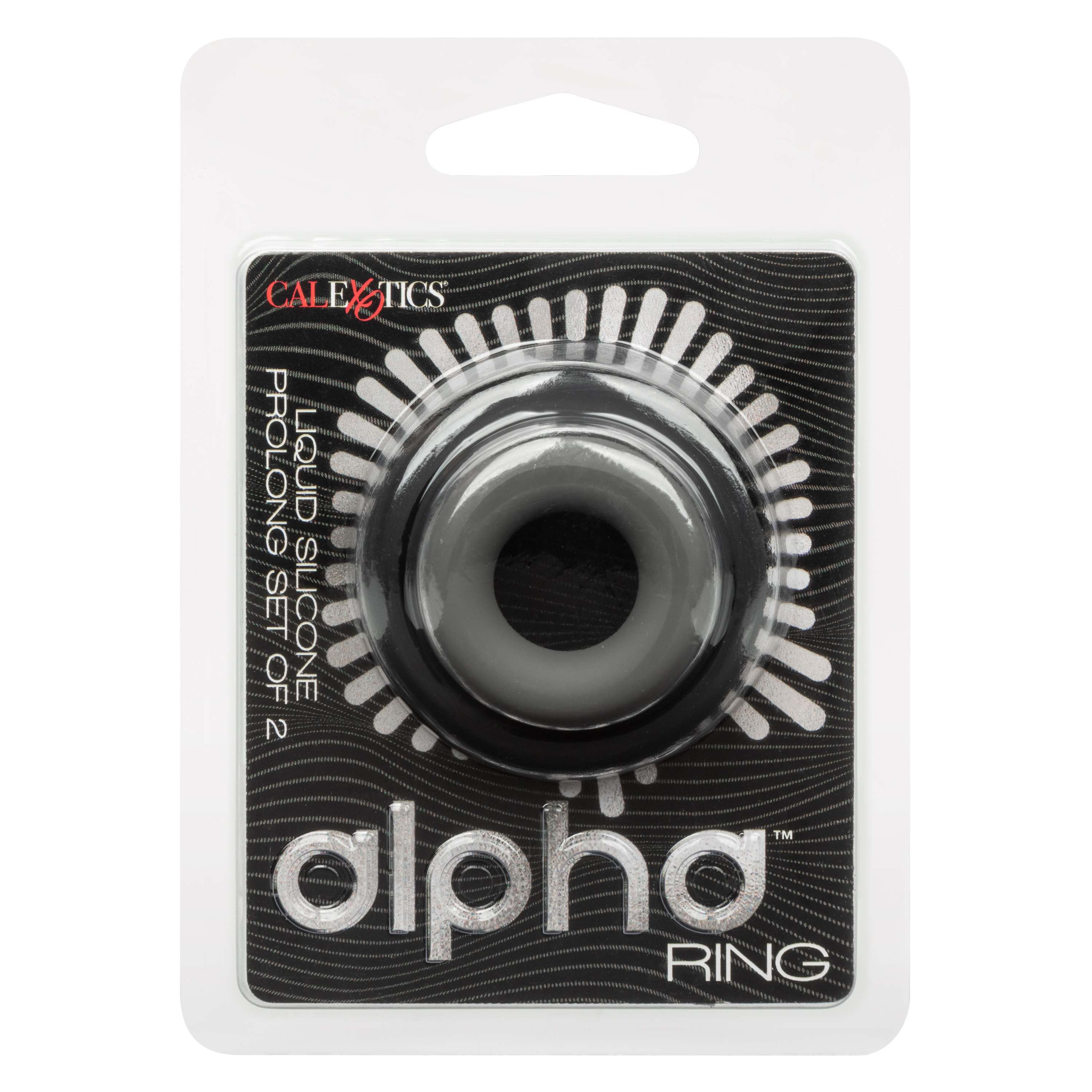 alpha liquid silicone prolong set of  blackgray 